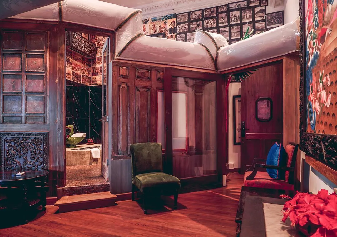 Seating area in House of Tugu, Old Town Jakarta