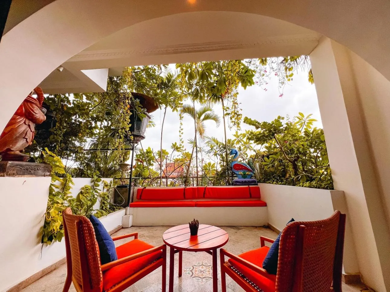 Balcony/Terrace in House of Tugu, Old Town Jakarta