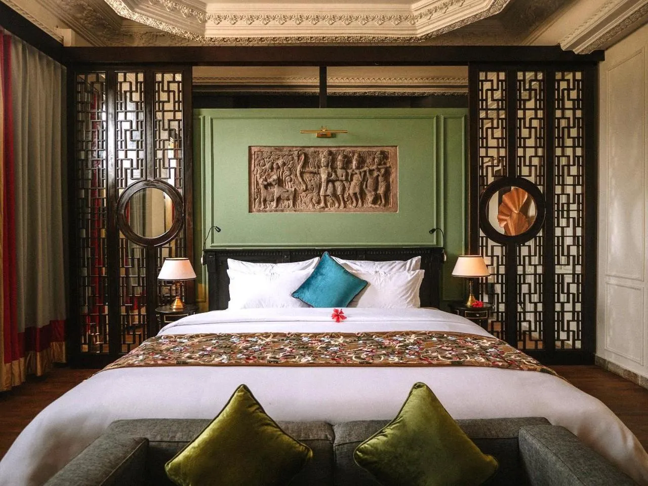 Bed in House of Tugu, Old Town Jakarta