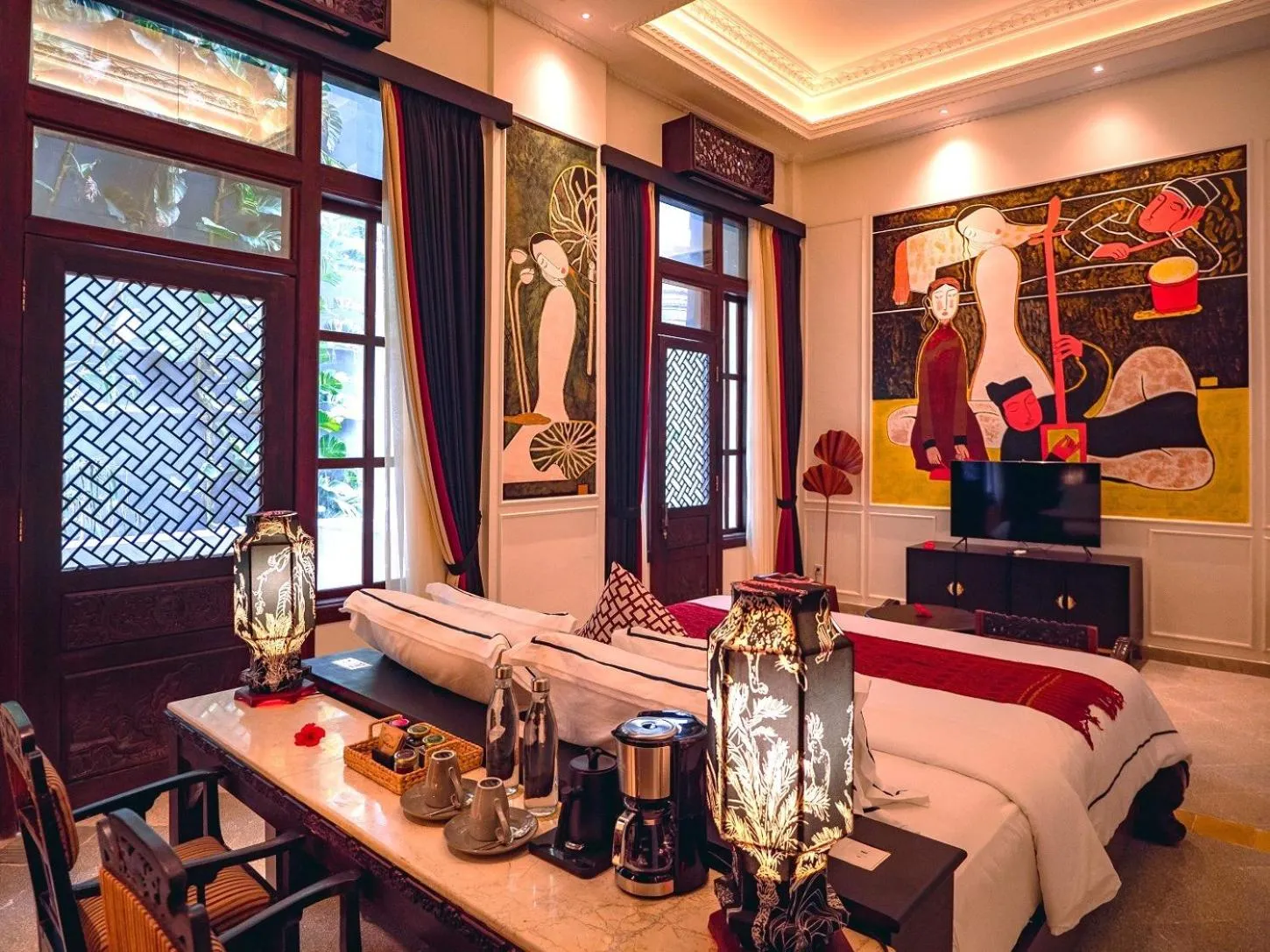 Bedroom in House of Tugu, Old Town Jakarta