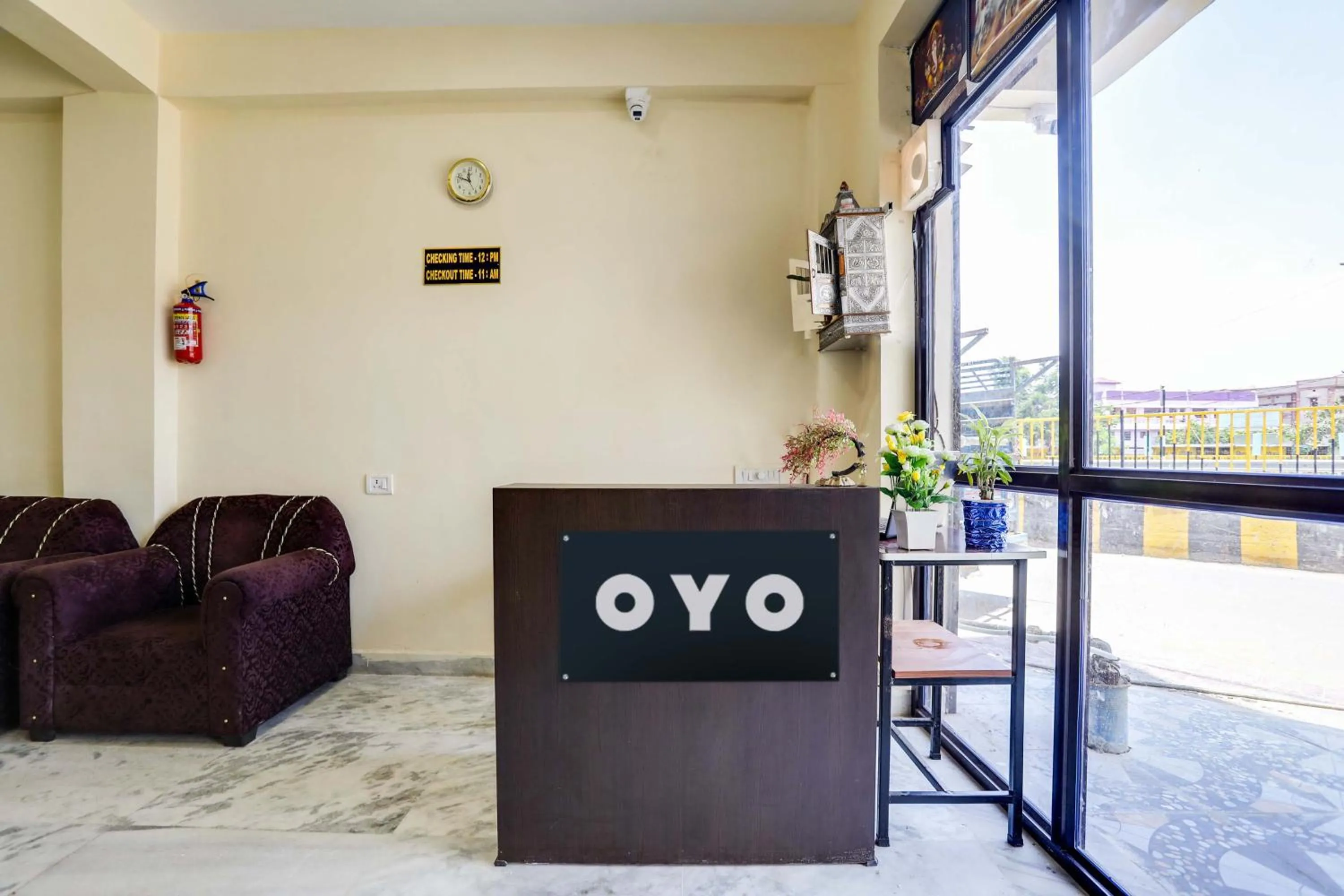 Lobby or reception in Hotel O M.V PALACE