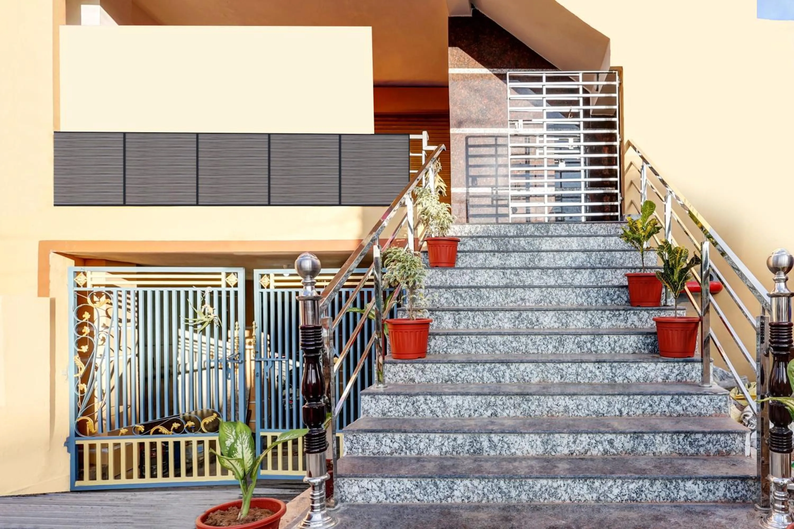 Facade/entrance in Super Hotel O Vizianagaram Near Railway Station