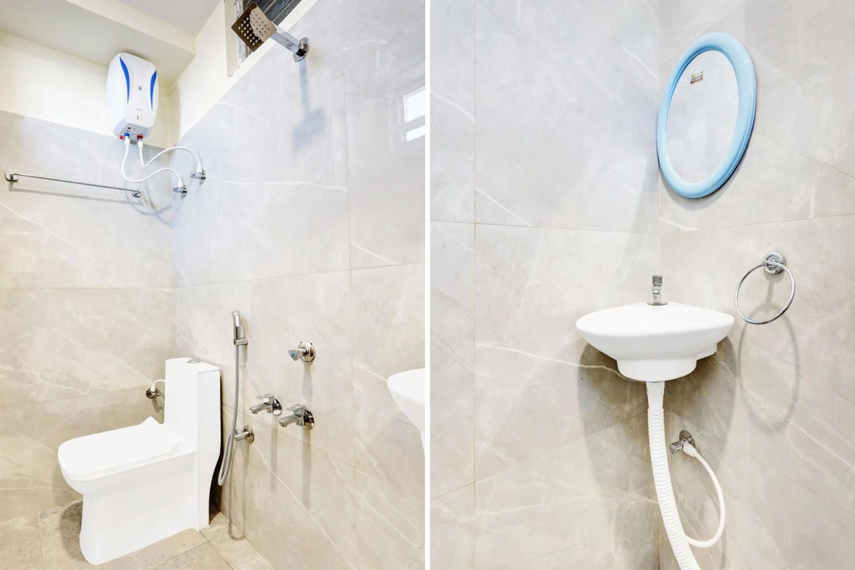 Bathroom in Super Hotel O Vizianagaram Near Railway Station