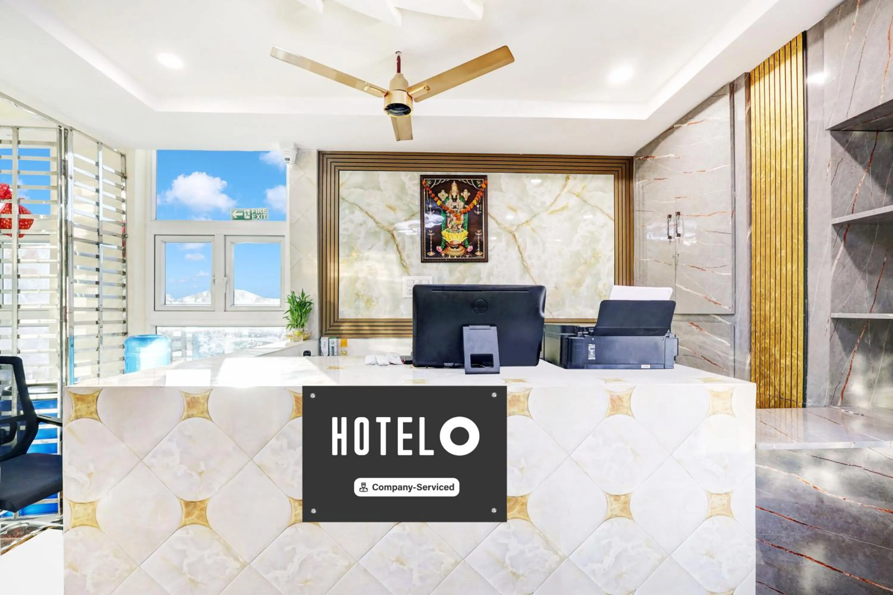 Lobby or reception in Super Hotel O Vizianagaram Near Railway Station