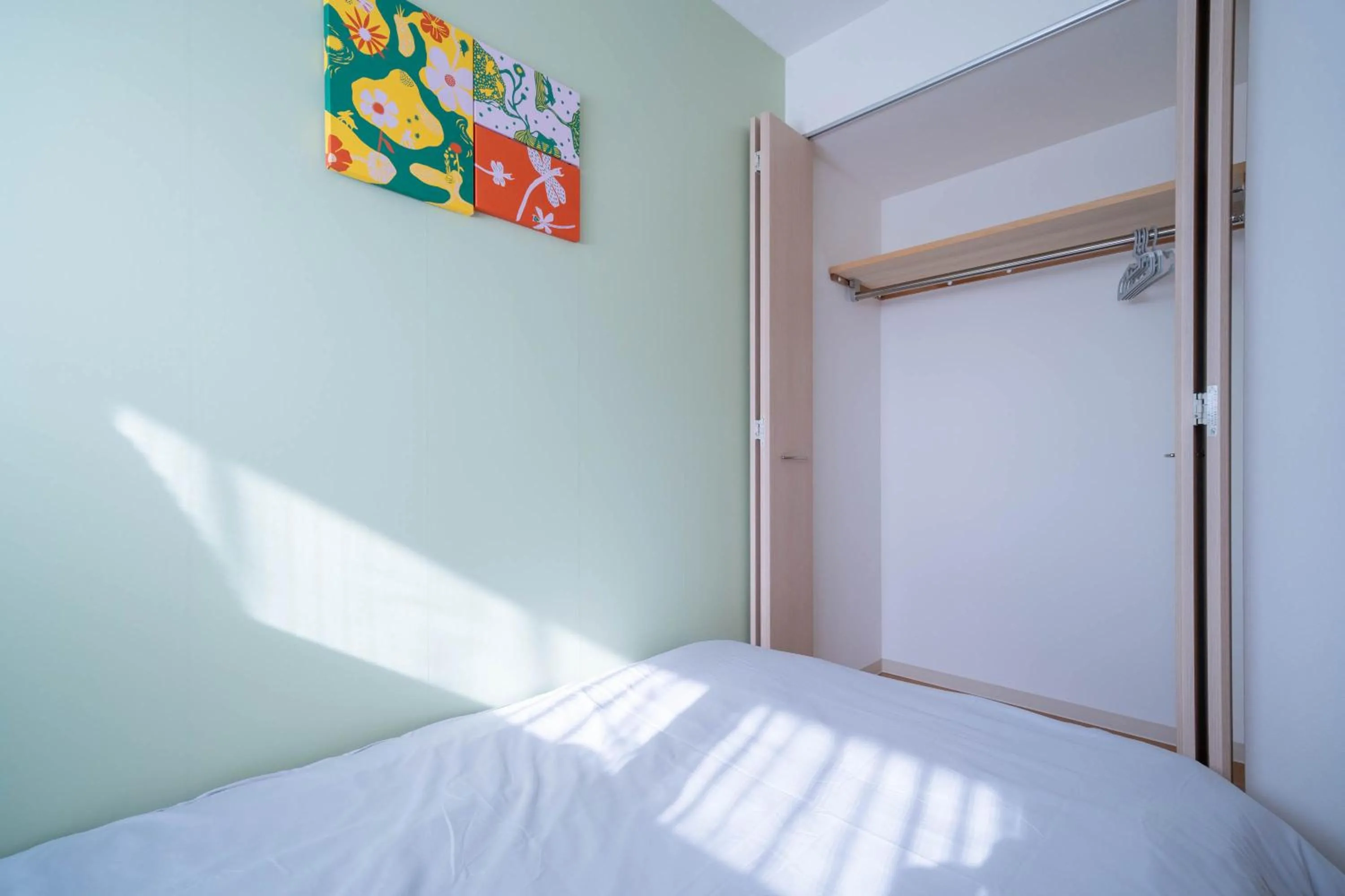 Bed in Sapporo irios cozy inn