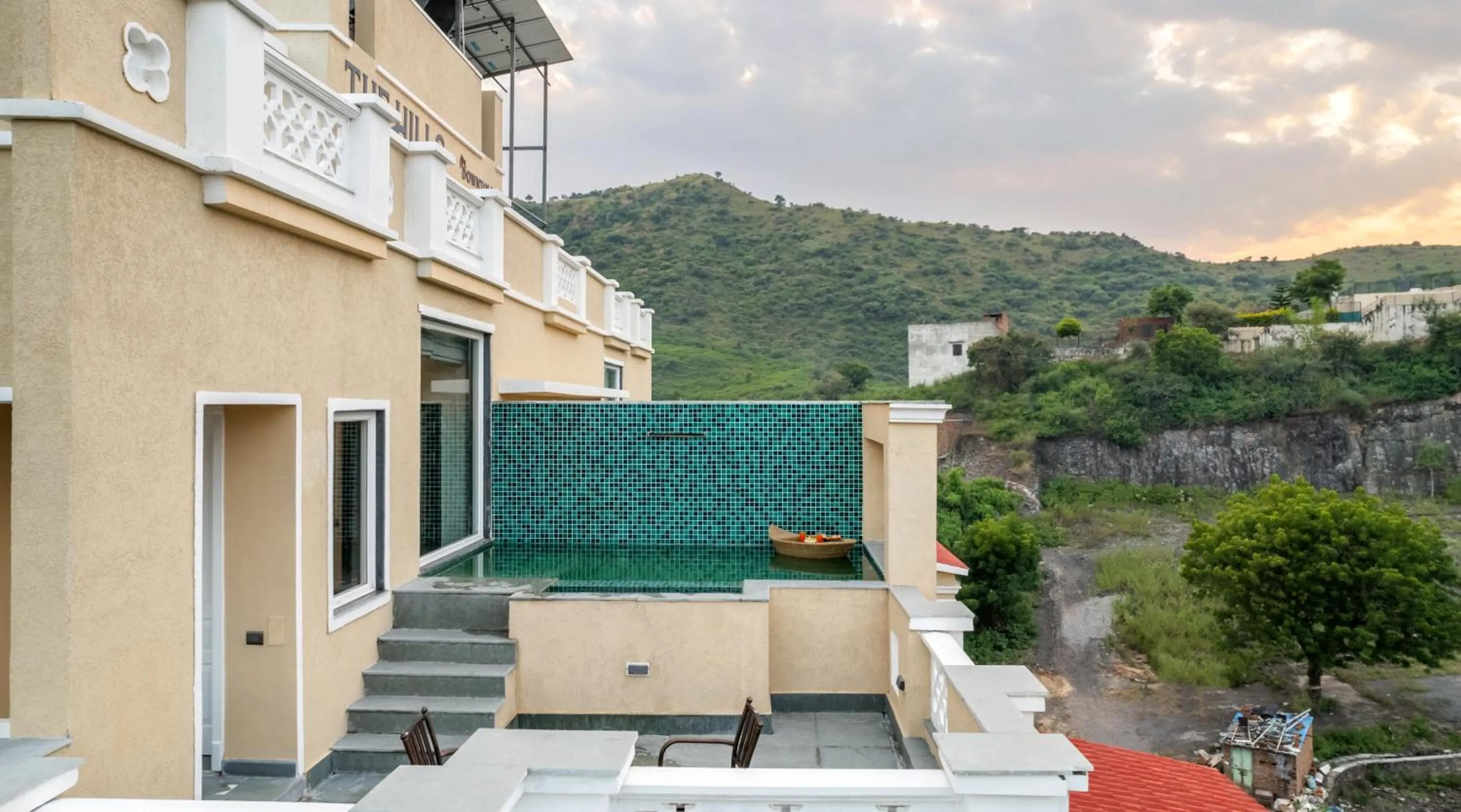 Patio in The Hills collective with private plunge pool My Downtown Hotel