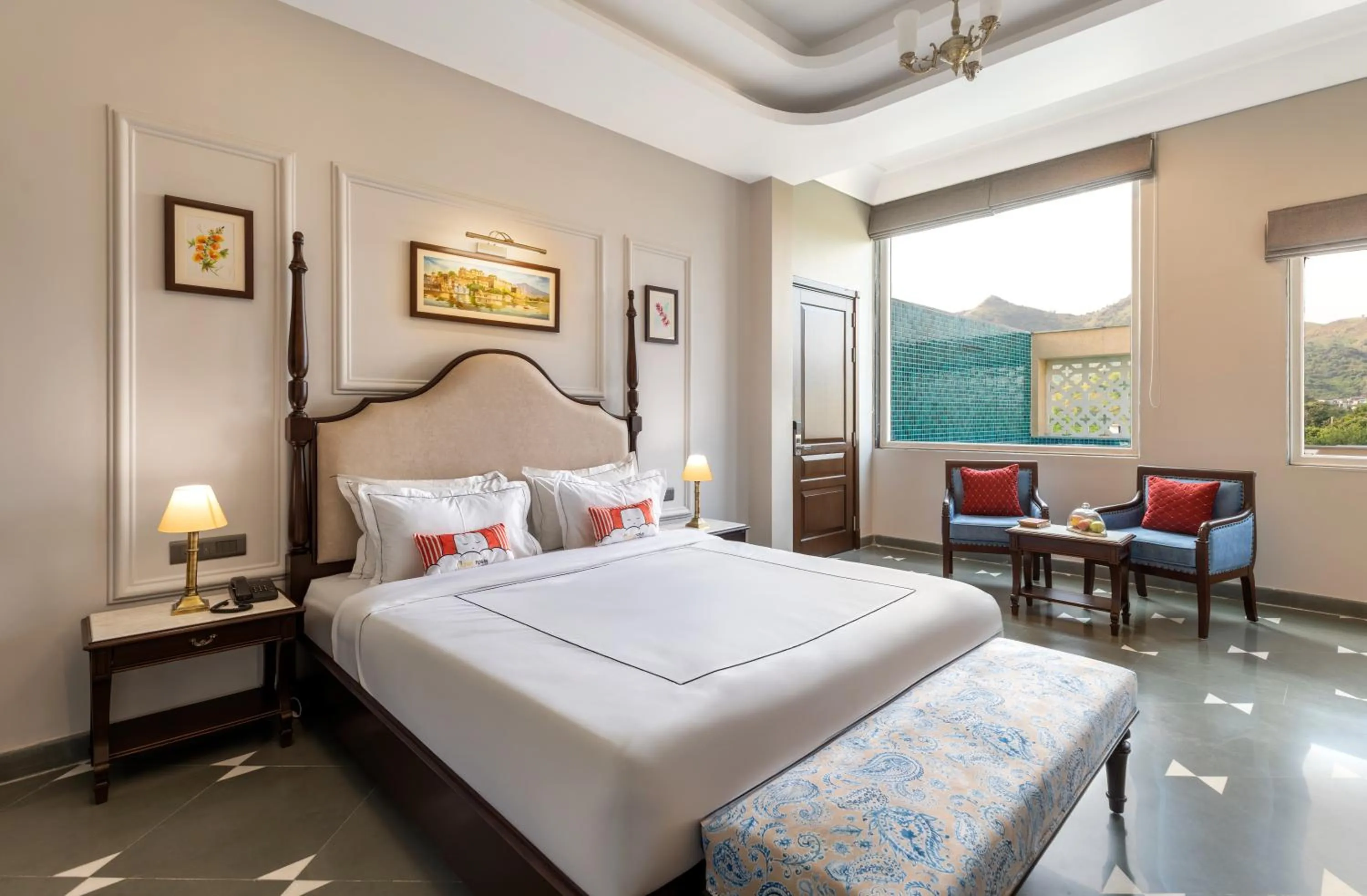 Bedroom, Bed in The Hills collective with private plunge pool My Downtown Hotel