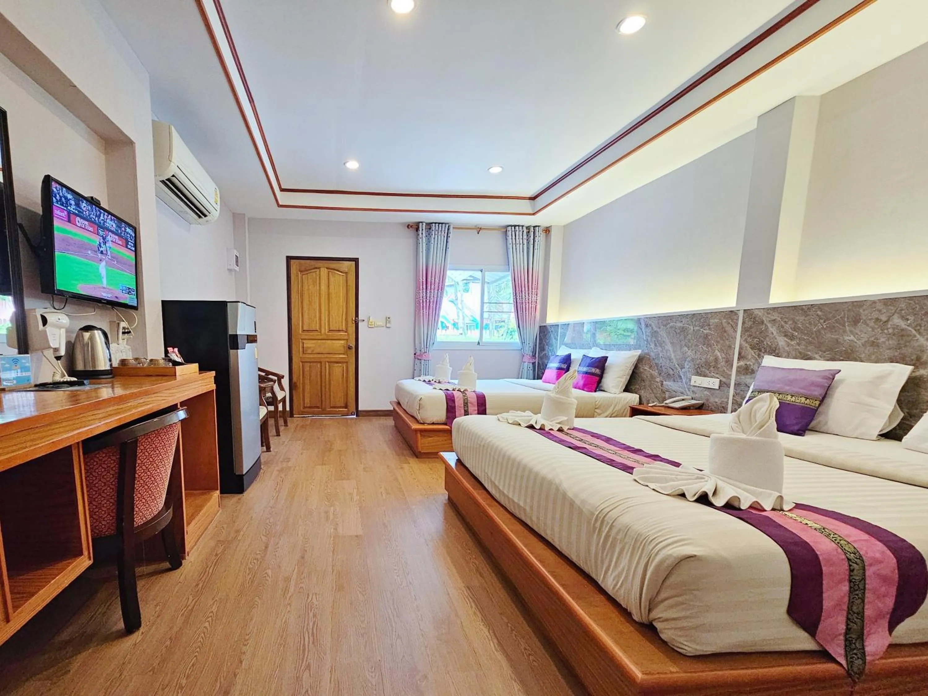 TV and multimedia, Bed in Phaithong Sotel Resort