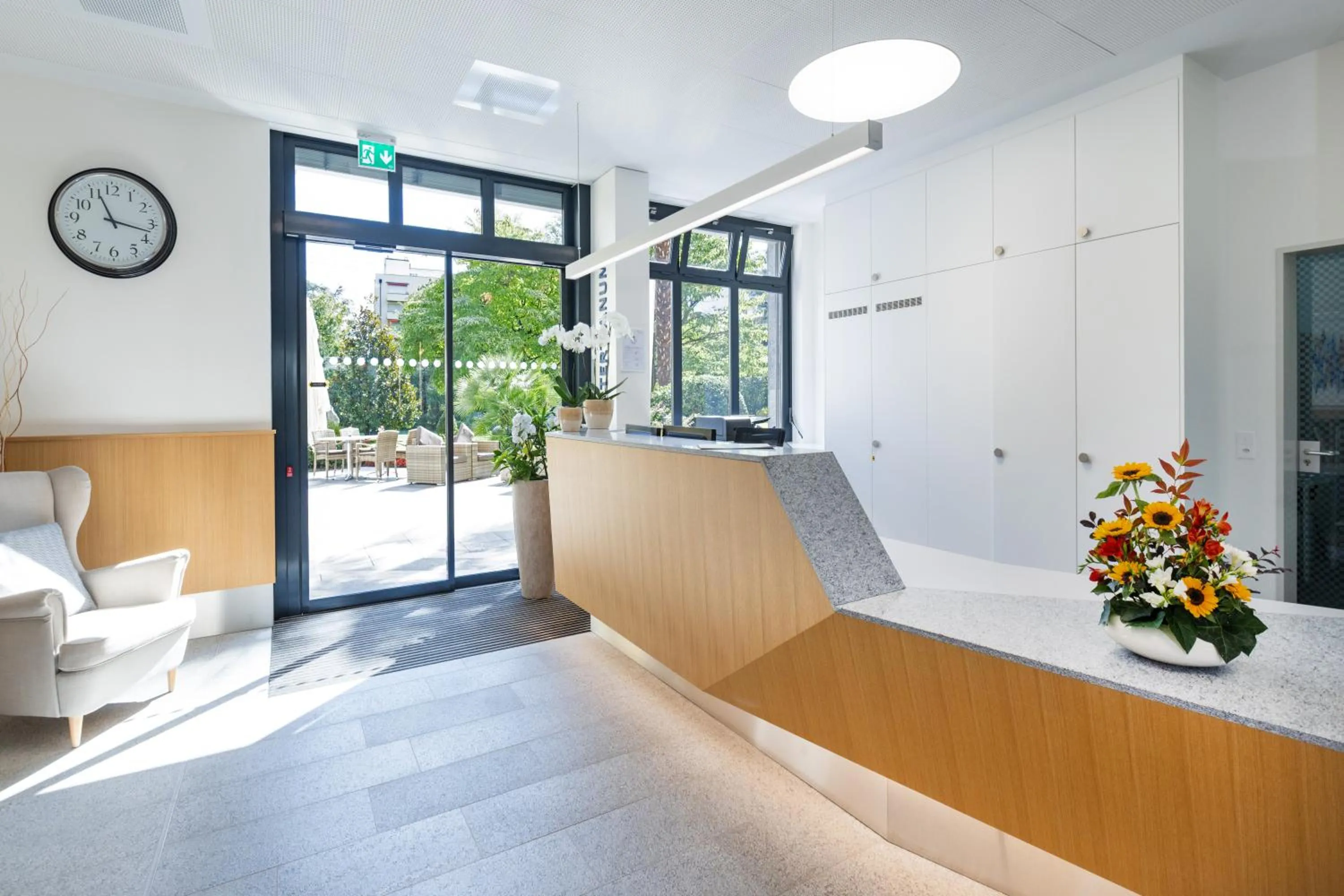 Lobby or reception in Tertianum Residenza Al Lido - Appartements & Restaurant