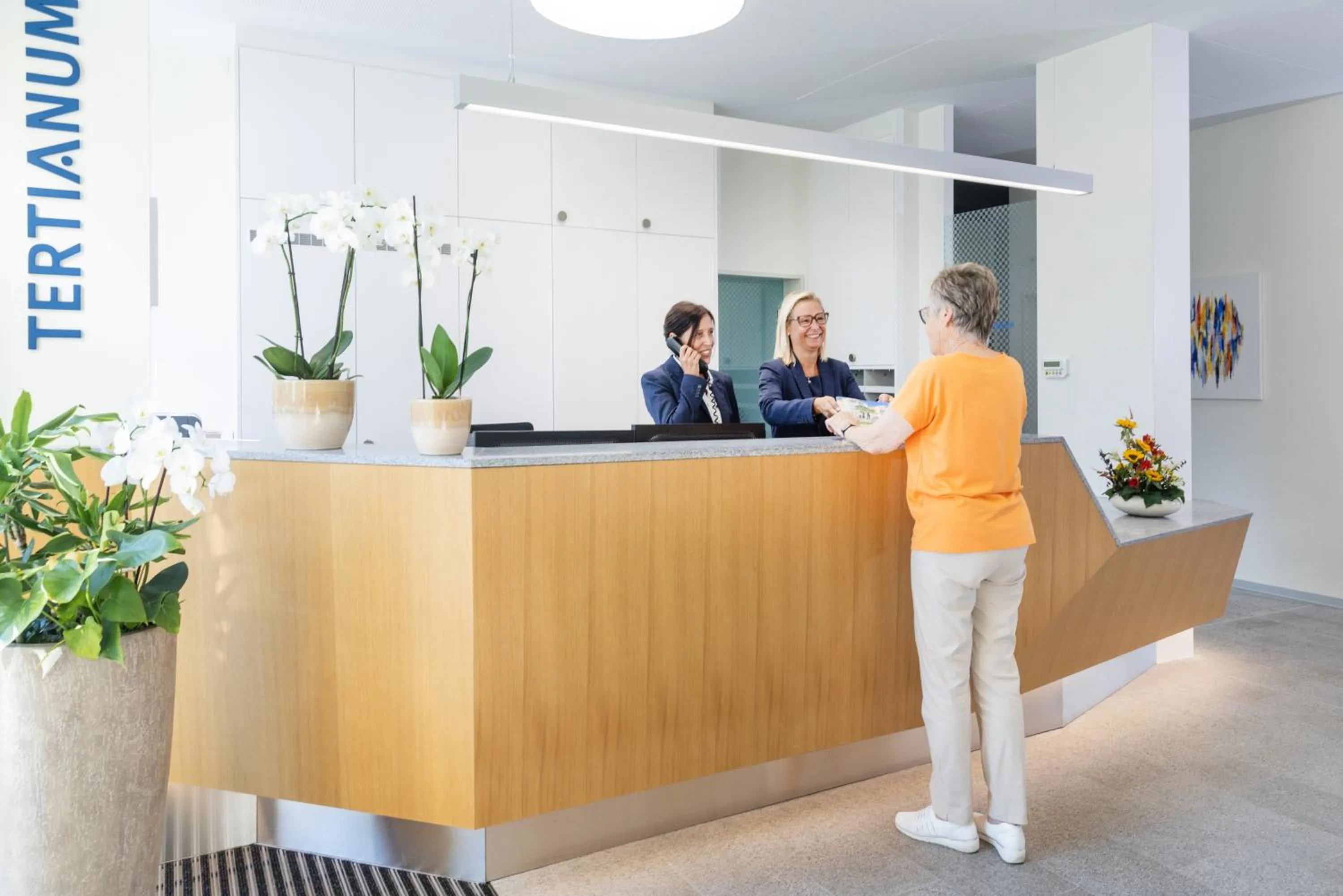 Lobby or reception in Tertianum Residenza Al Lido - Appartements & Restaurant