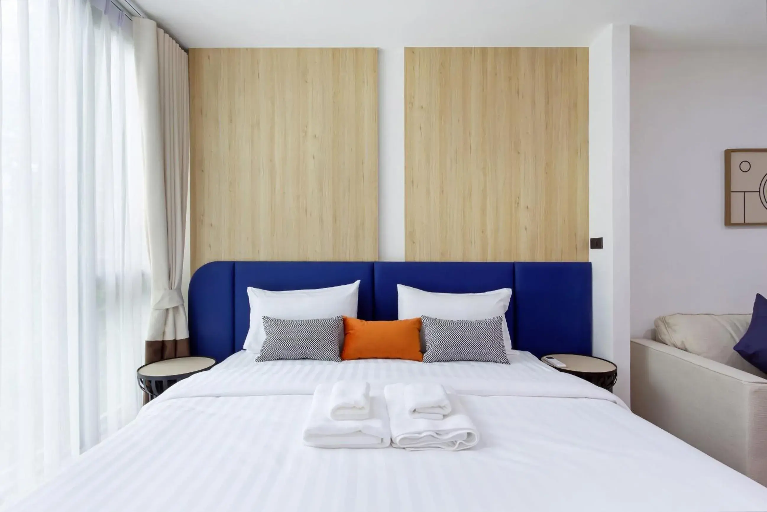 Bed in Aquila Hotel Bangkok Bed in Aquila Hotel Bangkok
