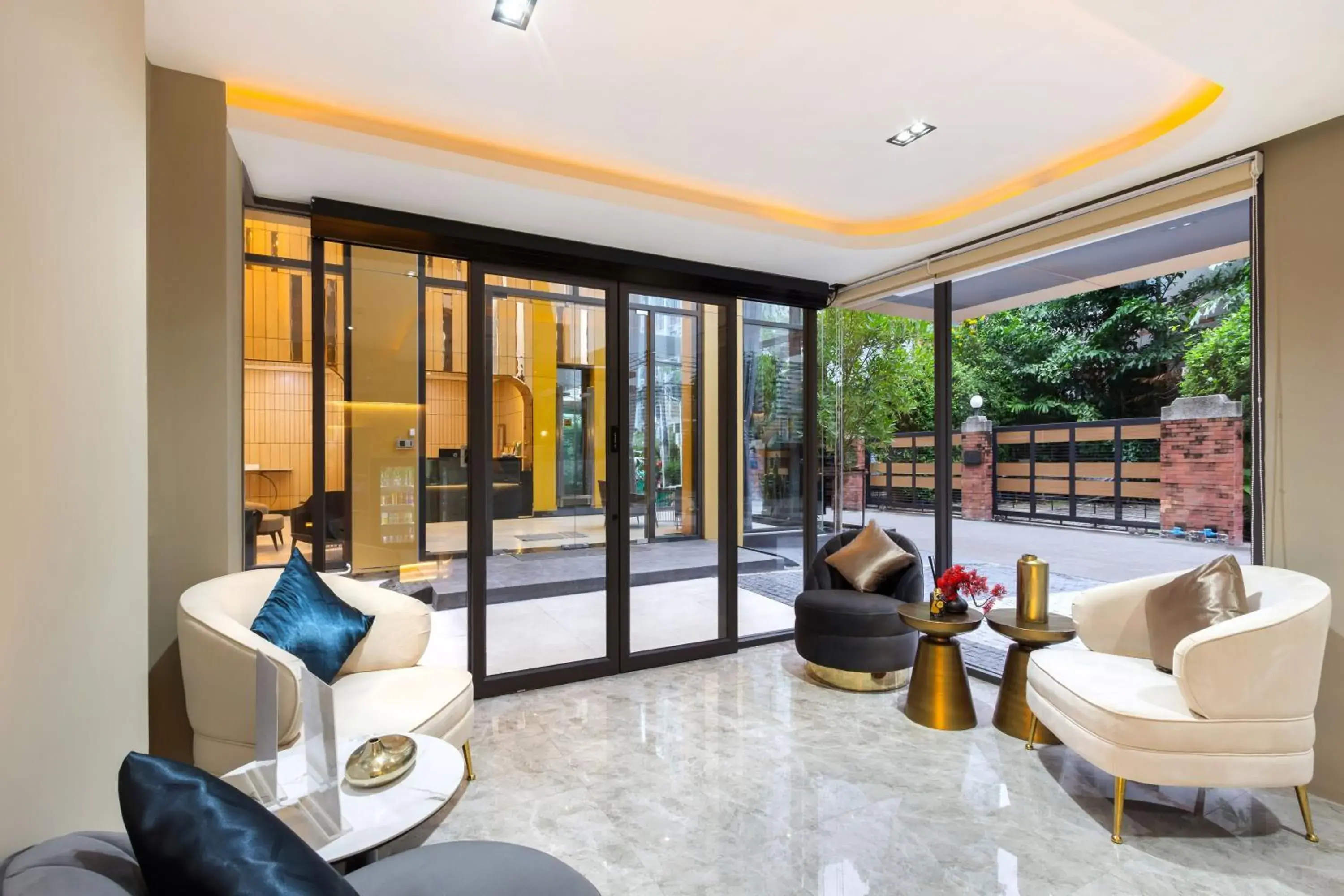 Lobby or reception in Aquila Hotel Bangkok Lobby or reception in Aquila Hotel Bangkok