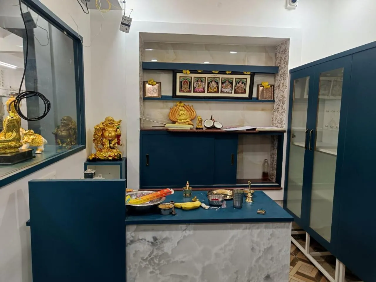 Lobby or reception in Sri Tirumalaa Hotel