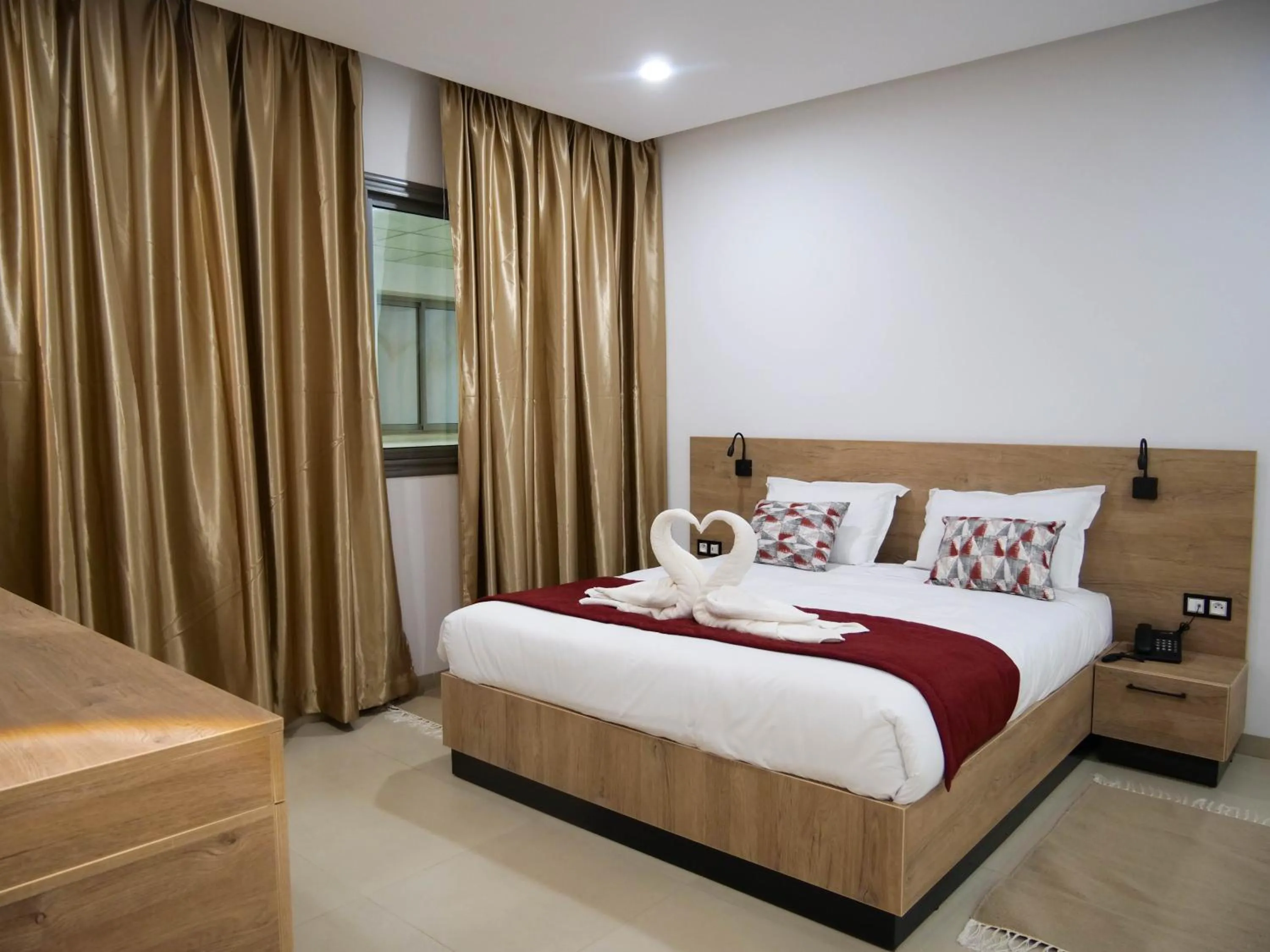 Bed in Hotel Djerba Inn