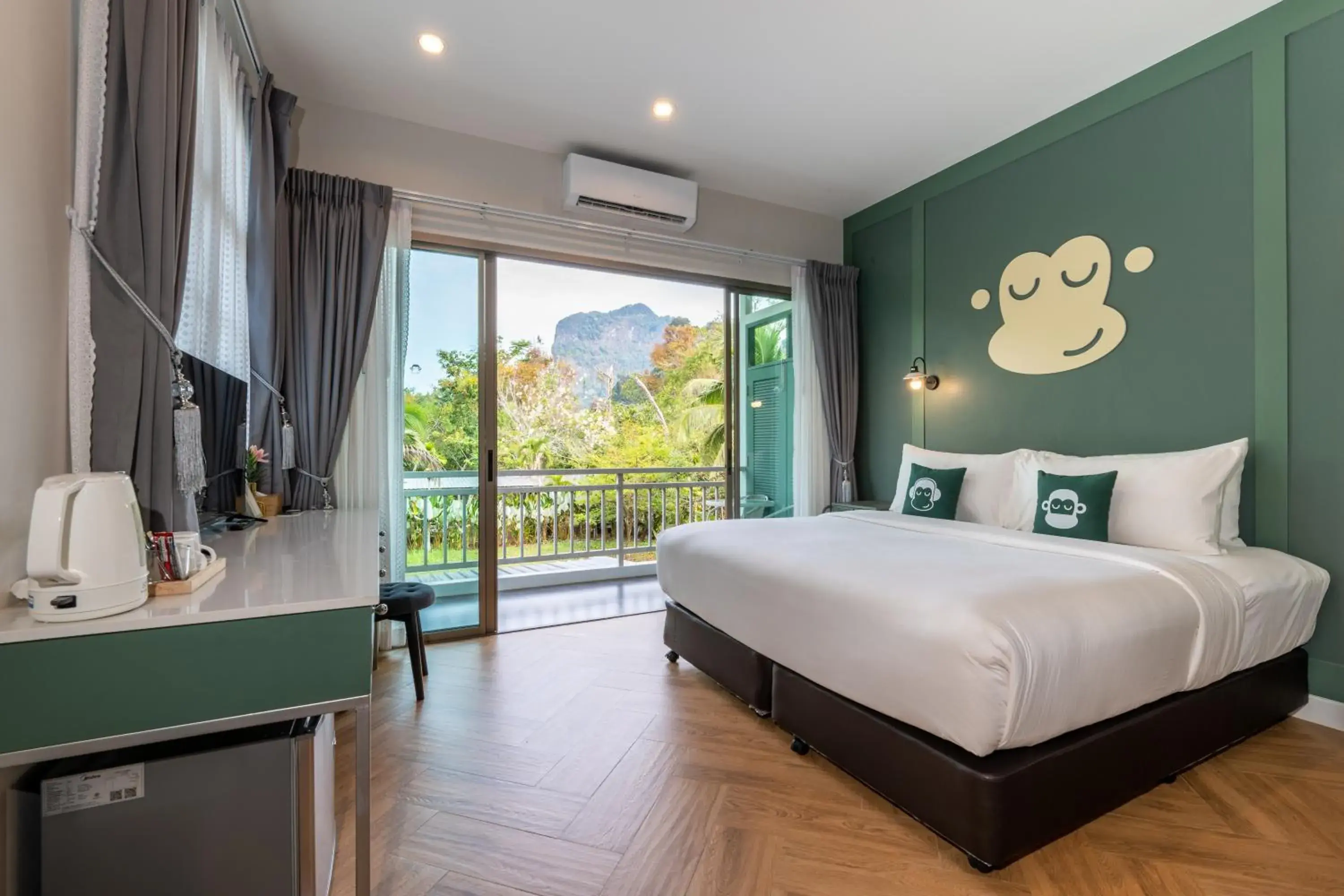 Photo of the whole room, Bed in Blu Monkey Pooltara Krabi Hotel & Villas Pet Friendly Photo of the whole room, Bed in Blu Monkey Pooltara Krabi Hotel & Villas Pet Friendly