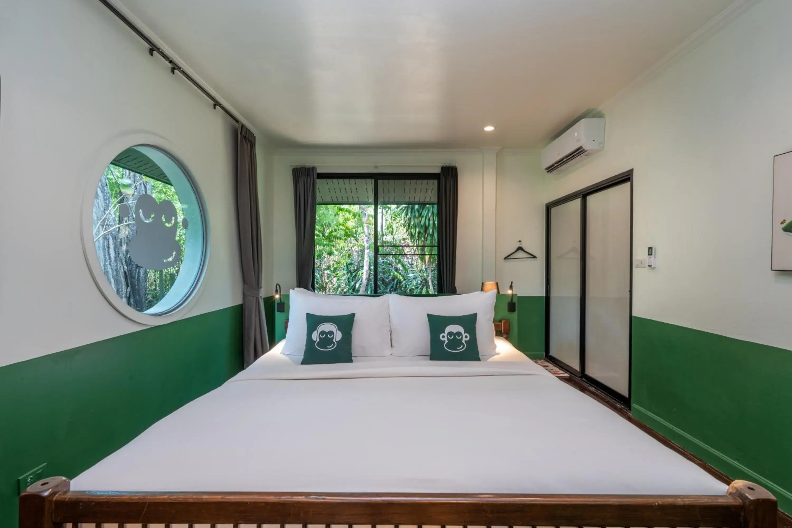 Bed in Blu Monkey Pooltara Krabi Hotel & Villas Pet Friendly Bed in Blu Monkey Pooltara Krabi Hotel & Villas Pet Friendly