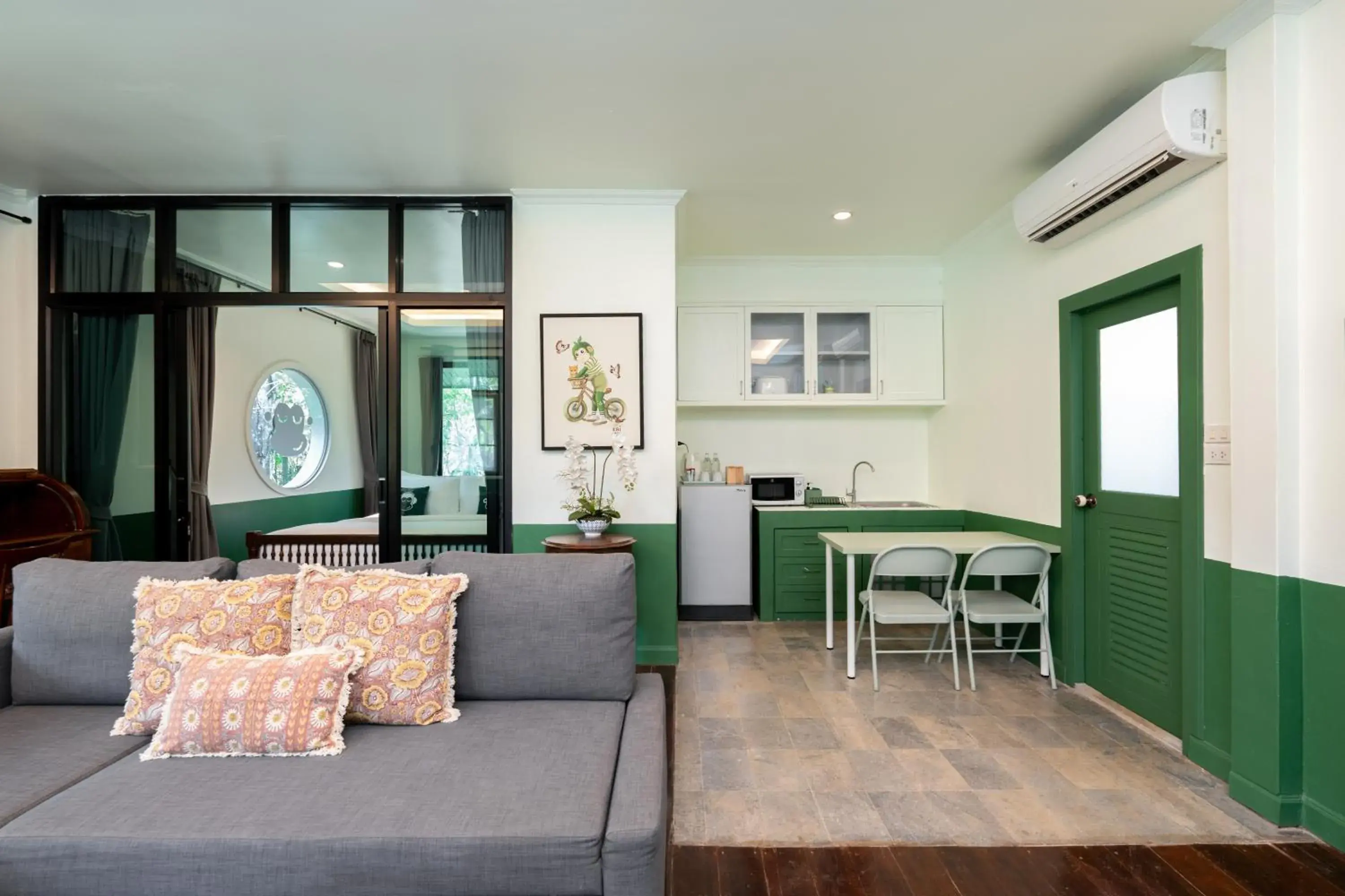 Living room in Blu Monkey Pooltara Krabi Hotel & Villas Pet Friendly Living room in Blu Monkey Pooltara Krabi Hotel & Villas Pet Friendly