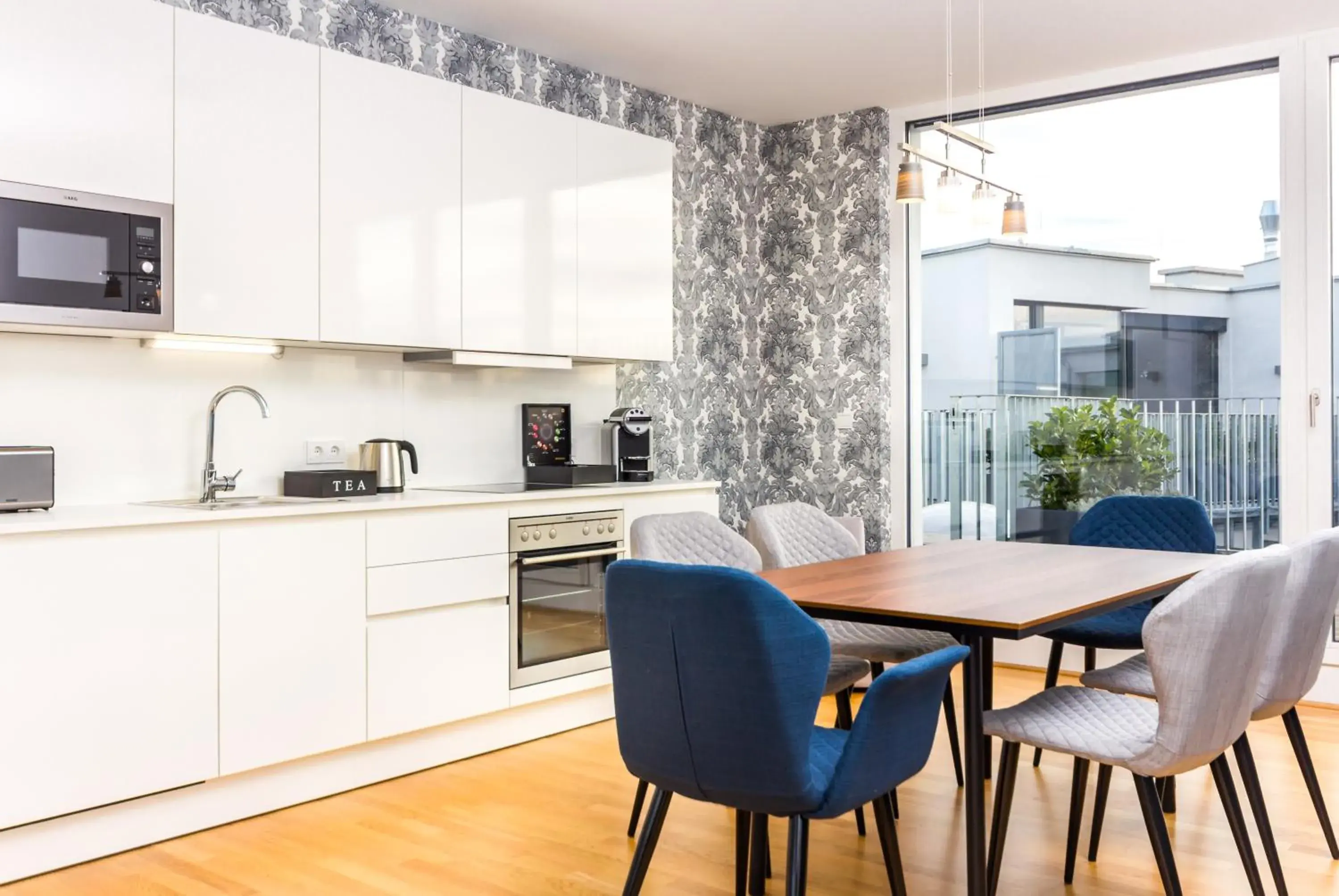 Two-Bedroom Superior Apartment with terrace in Abieshomes Serviced Apartments - Votivpark Two-Bedroom Superior Apartment with terrace in Abieshomes Serviced Apartments - Votivpark