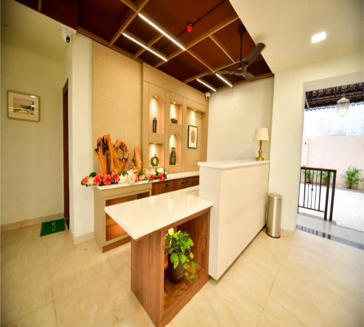 Lobby or reception in Hotel Aviral Ganga