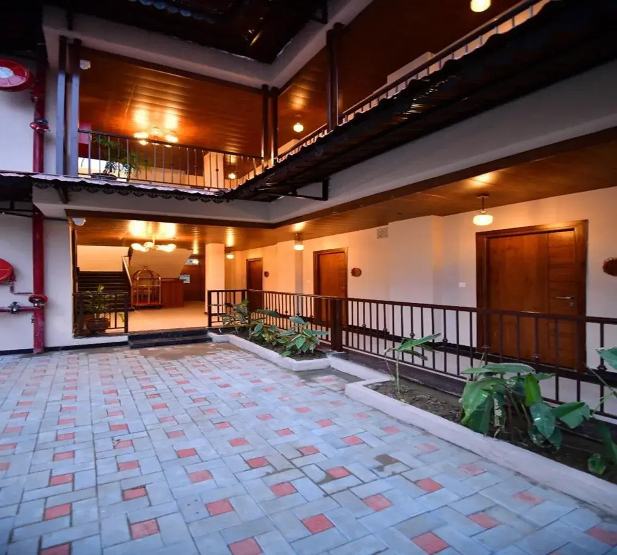 Property building in Hotel Aviral Ganga Property building in Hotel Aviral Ganga