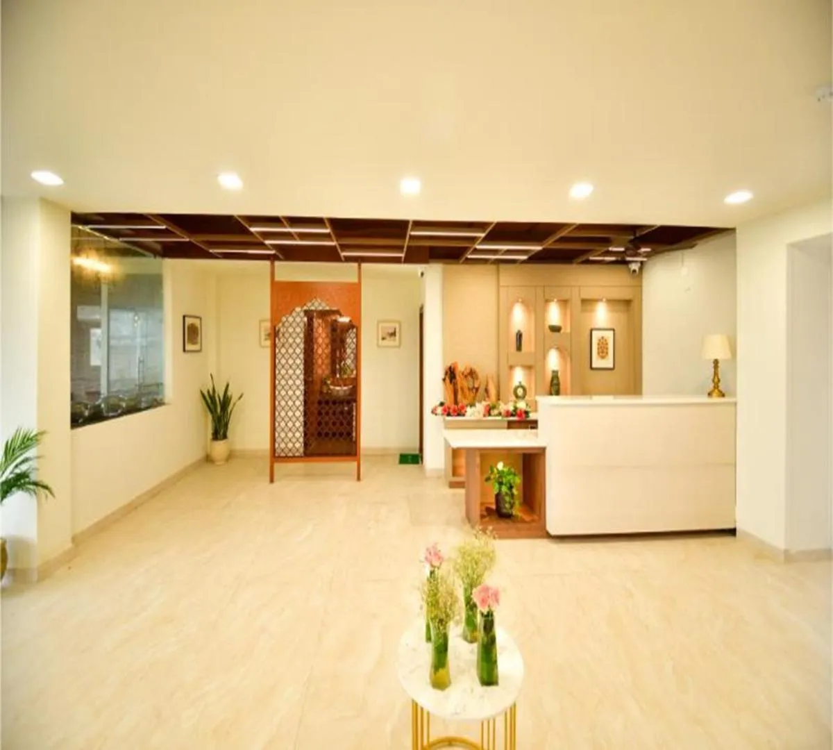 Lobby or reception in Hotel Aviral Ganga