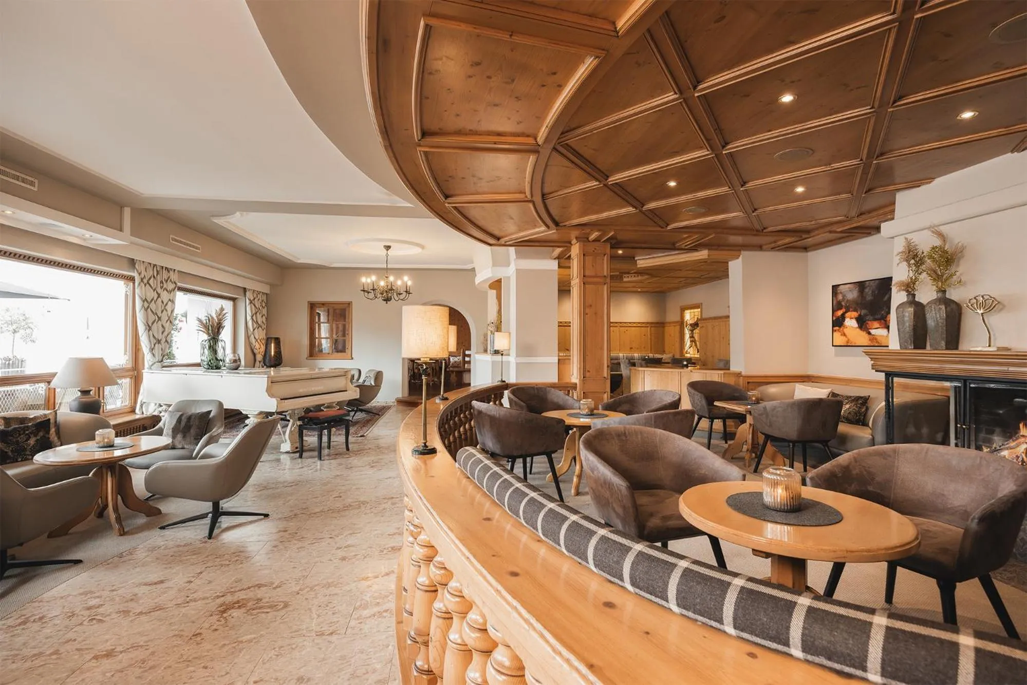 Lounge or bar in Hotel Fisserhof
