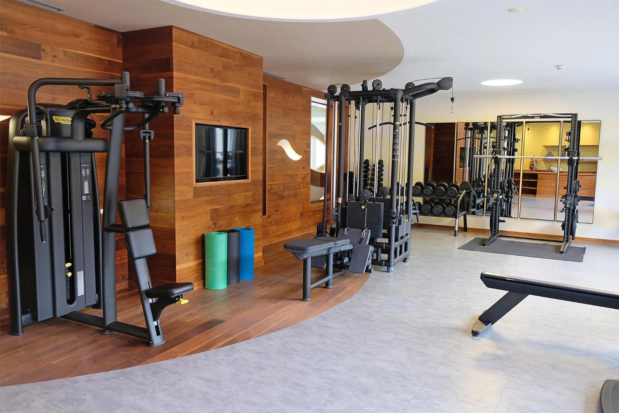 Fitness centre/facilities in Hotel Fisserhof