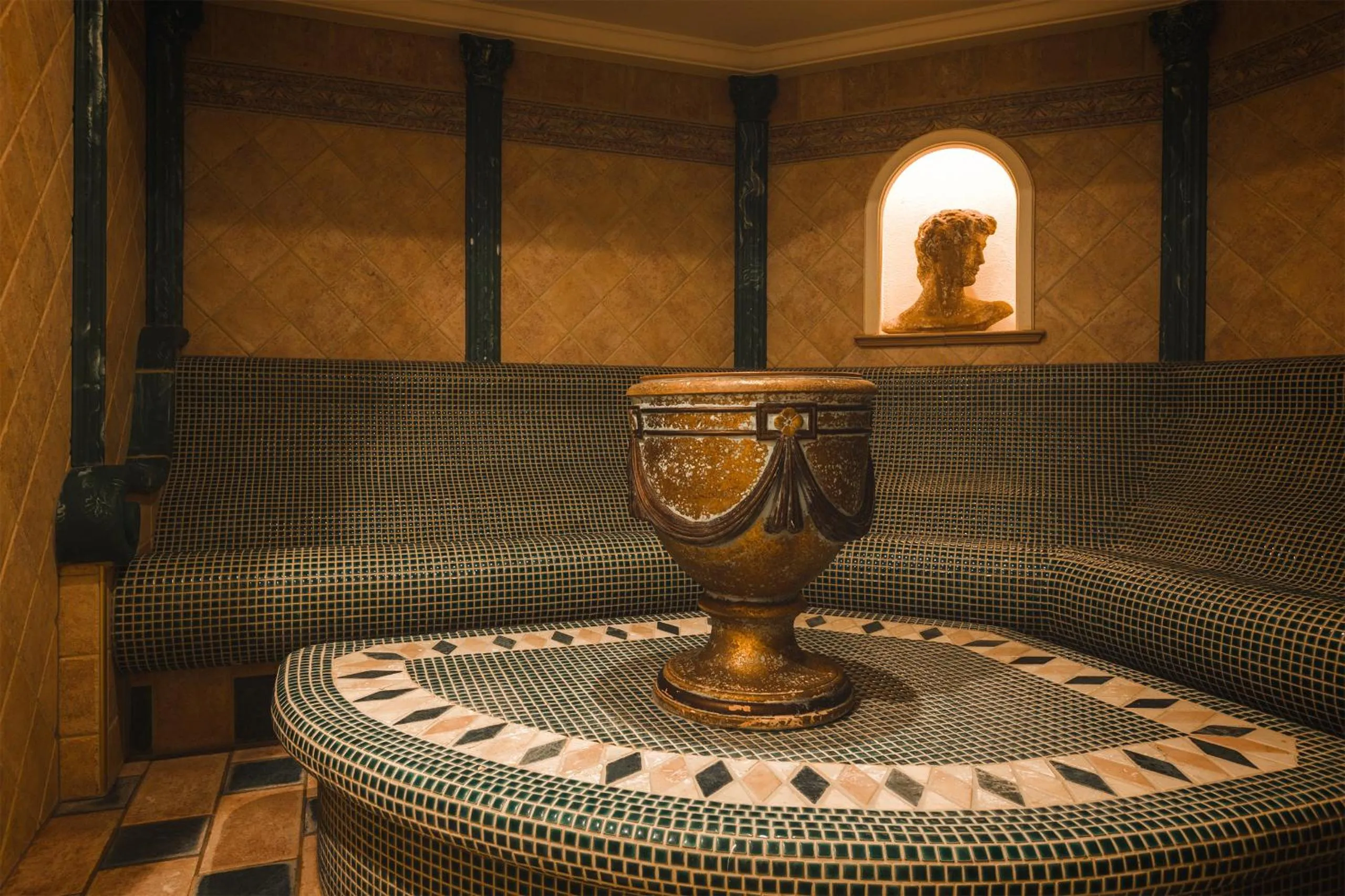 Sauna in Hotel Fisserhof