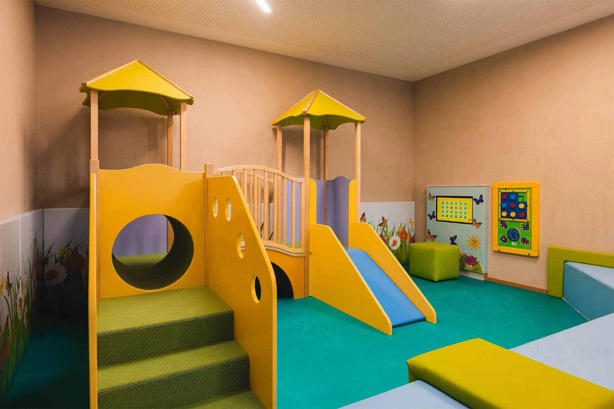 Children play ground in Hotel Fisserhof