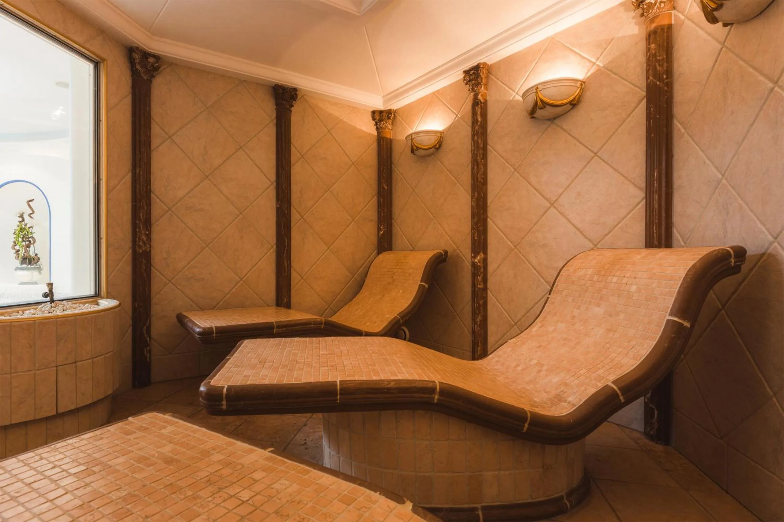 Spa and wellness centre/facilities in Hotel Fisserhof