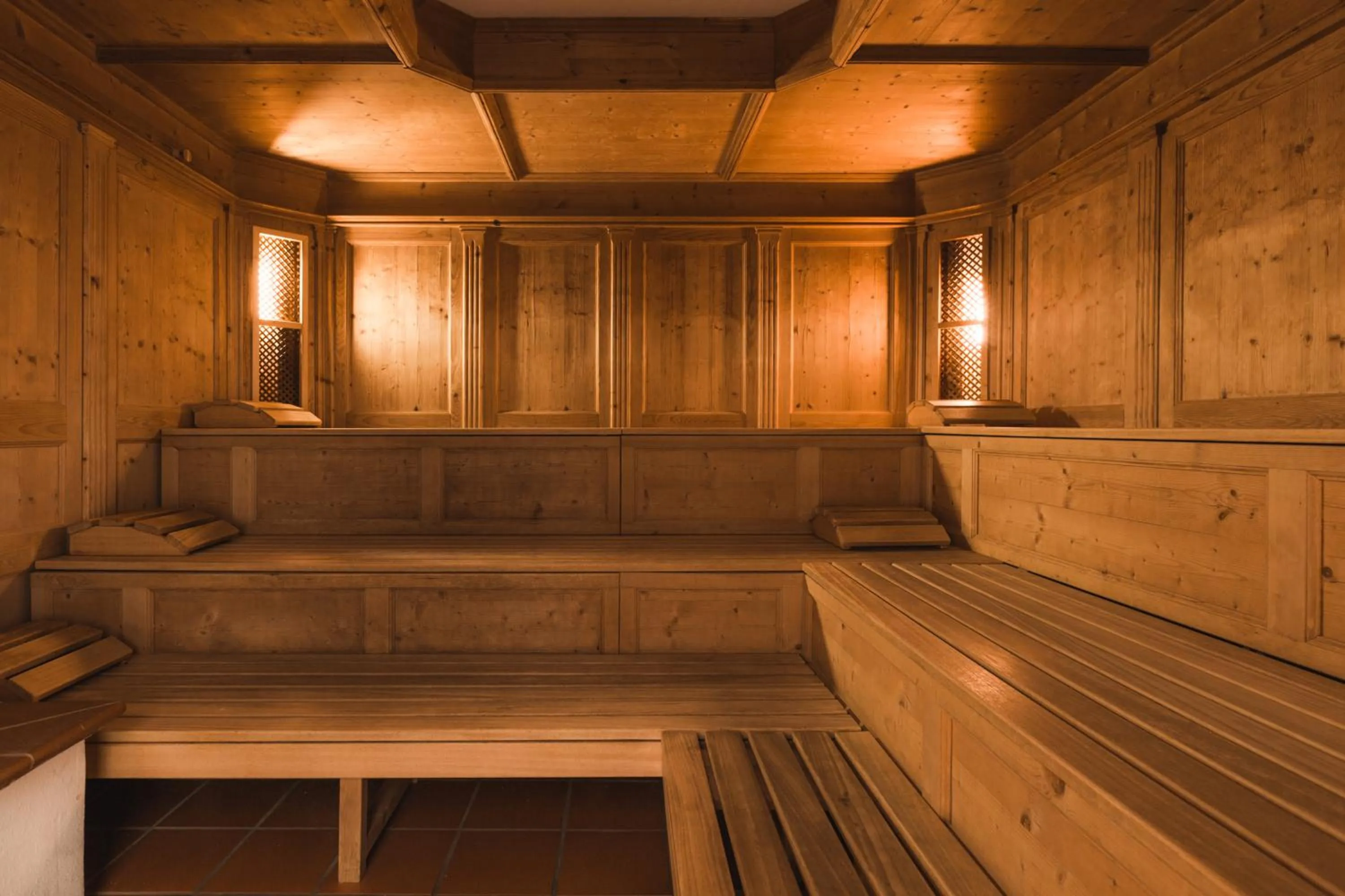 Sauna in Hotel Fisserhof