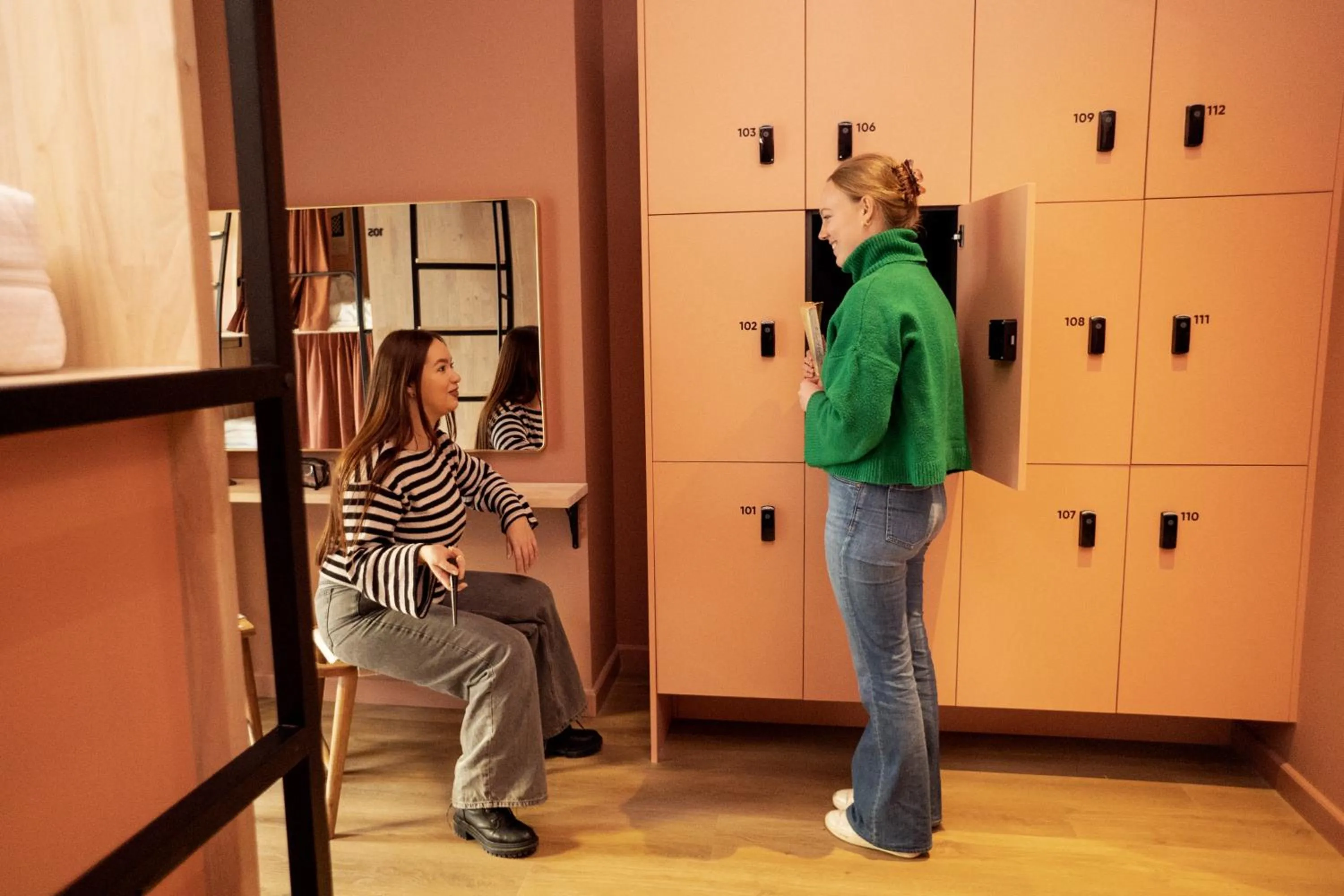 People in The Elephant Hostel