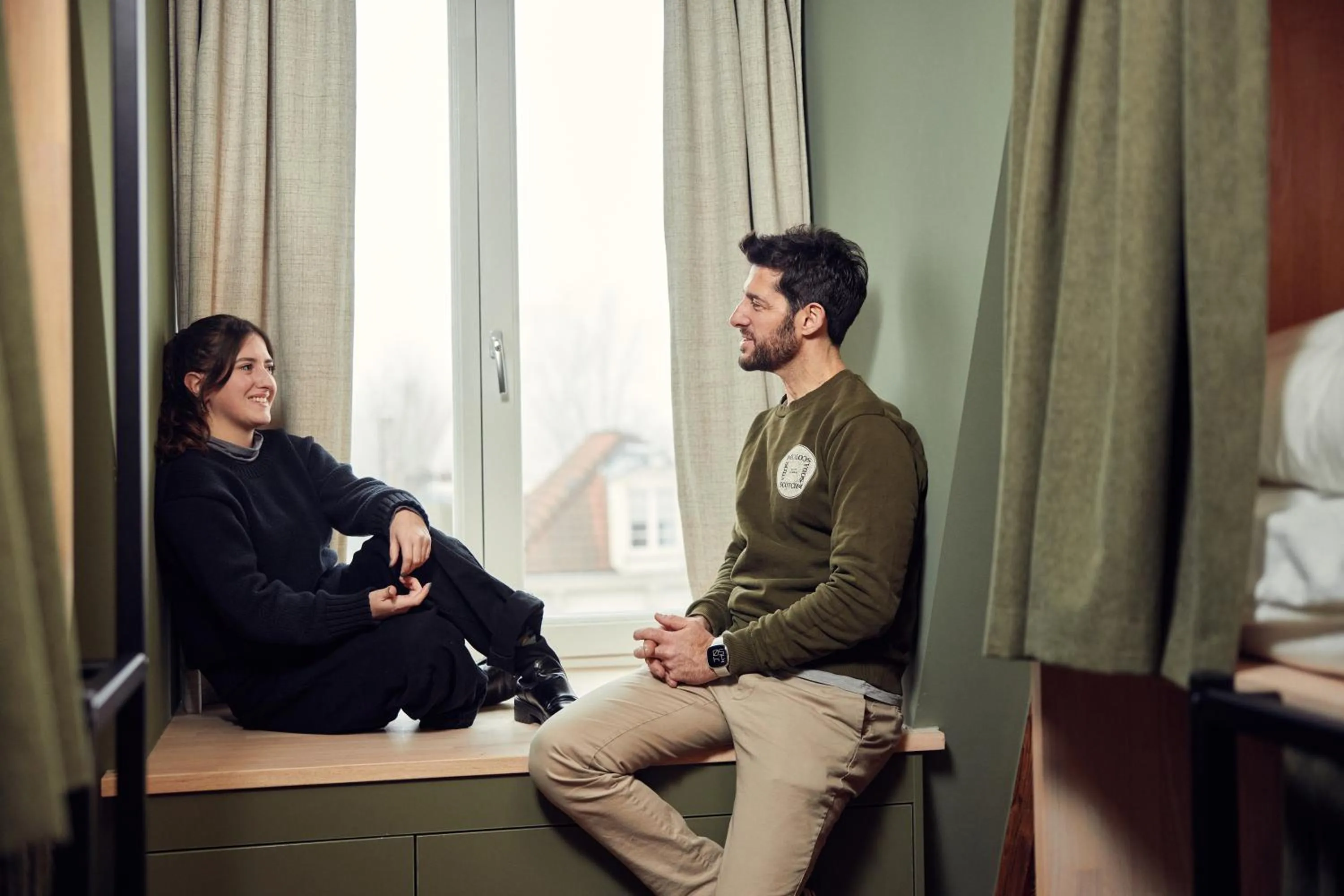 People in The Elephant Hostel