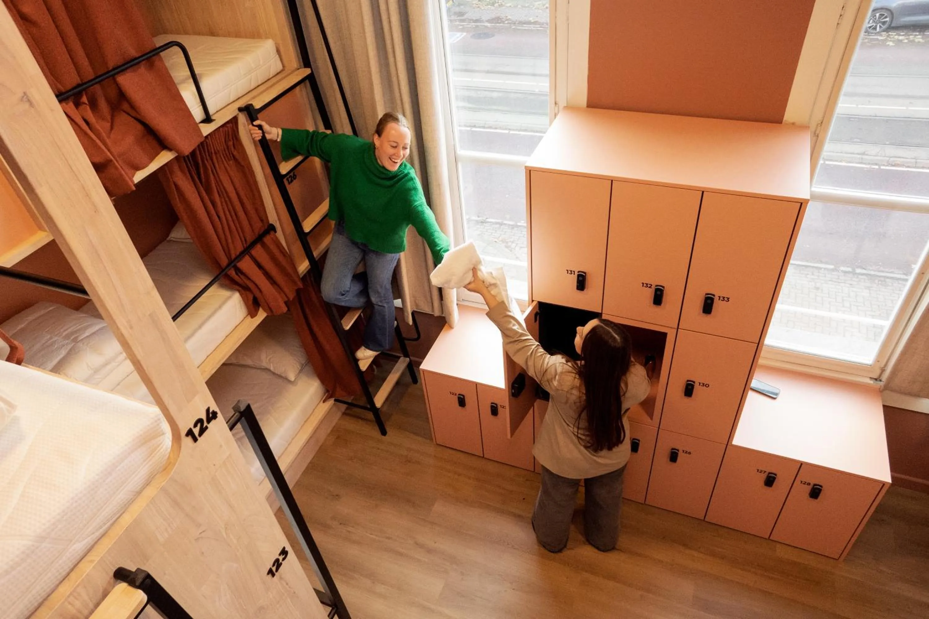 Bed in The Elephant Hostel