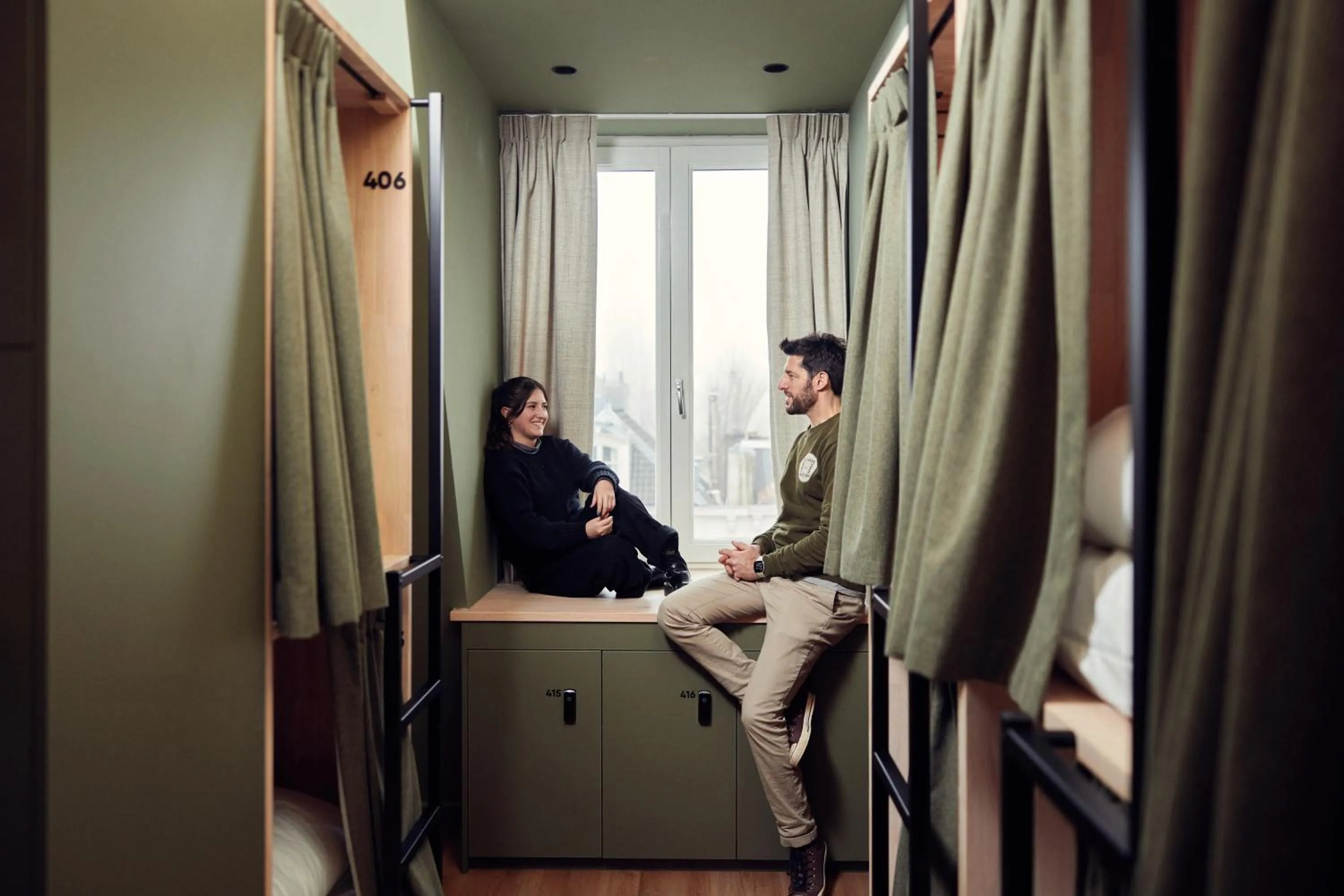 Bedroom in The Elephant Hostel