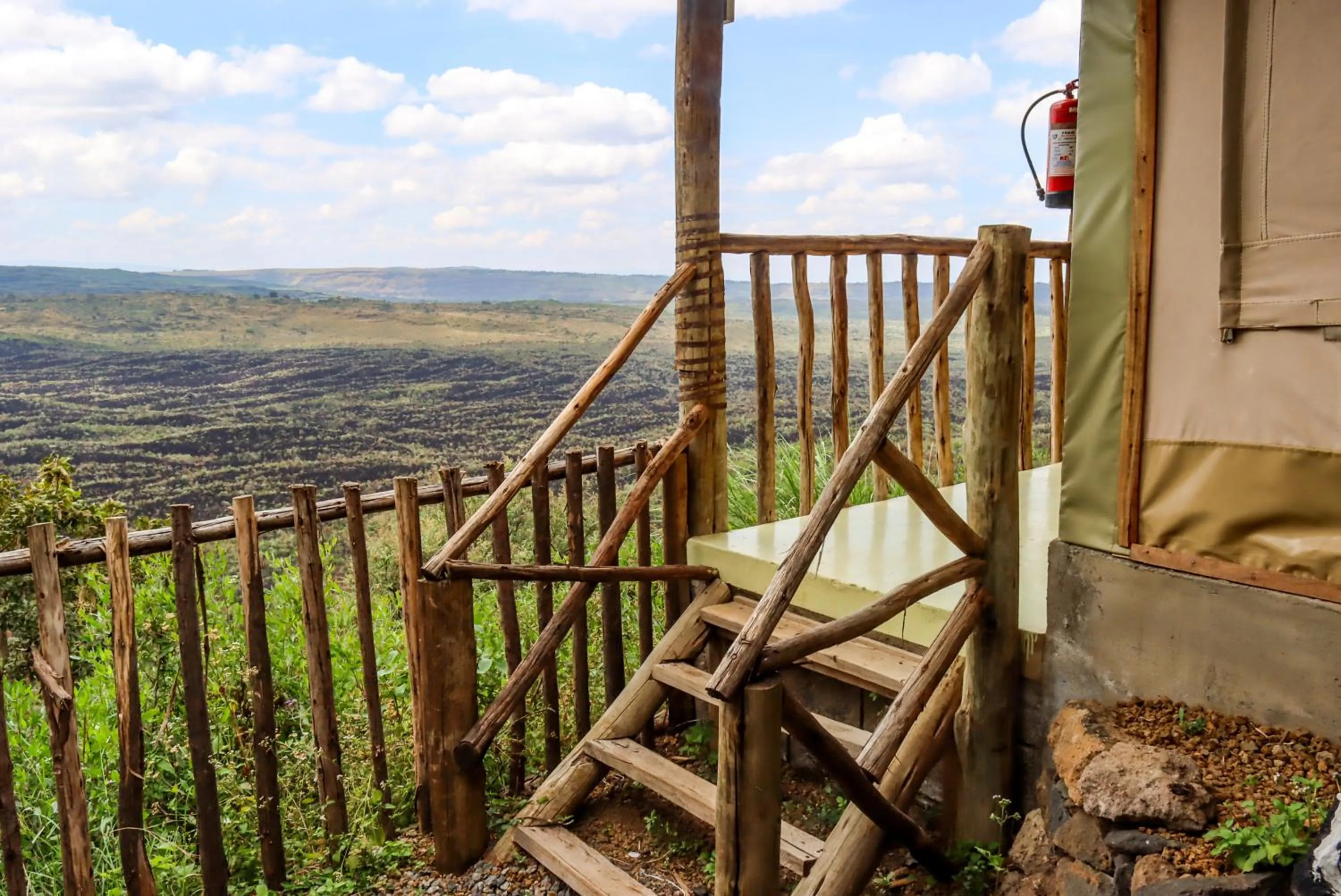 Balcony/Terrace in Maili Saba Camp
