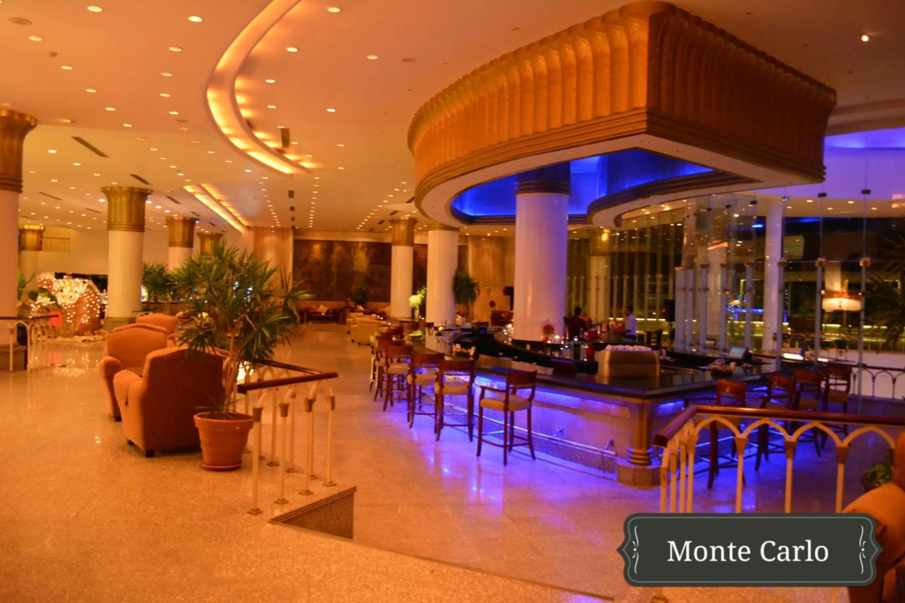 Lobby or reception in Royal Monte-Carlo Sharm Resort & SPA