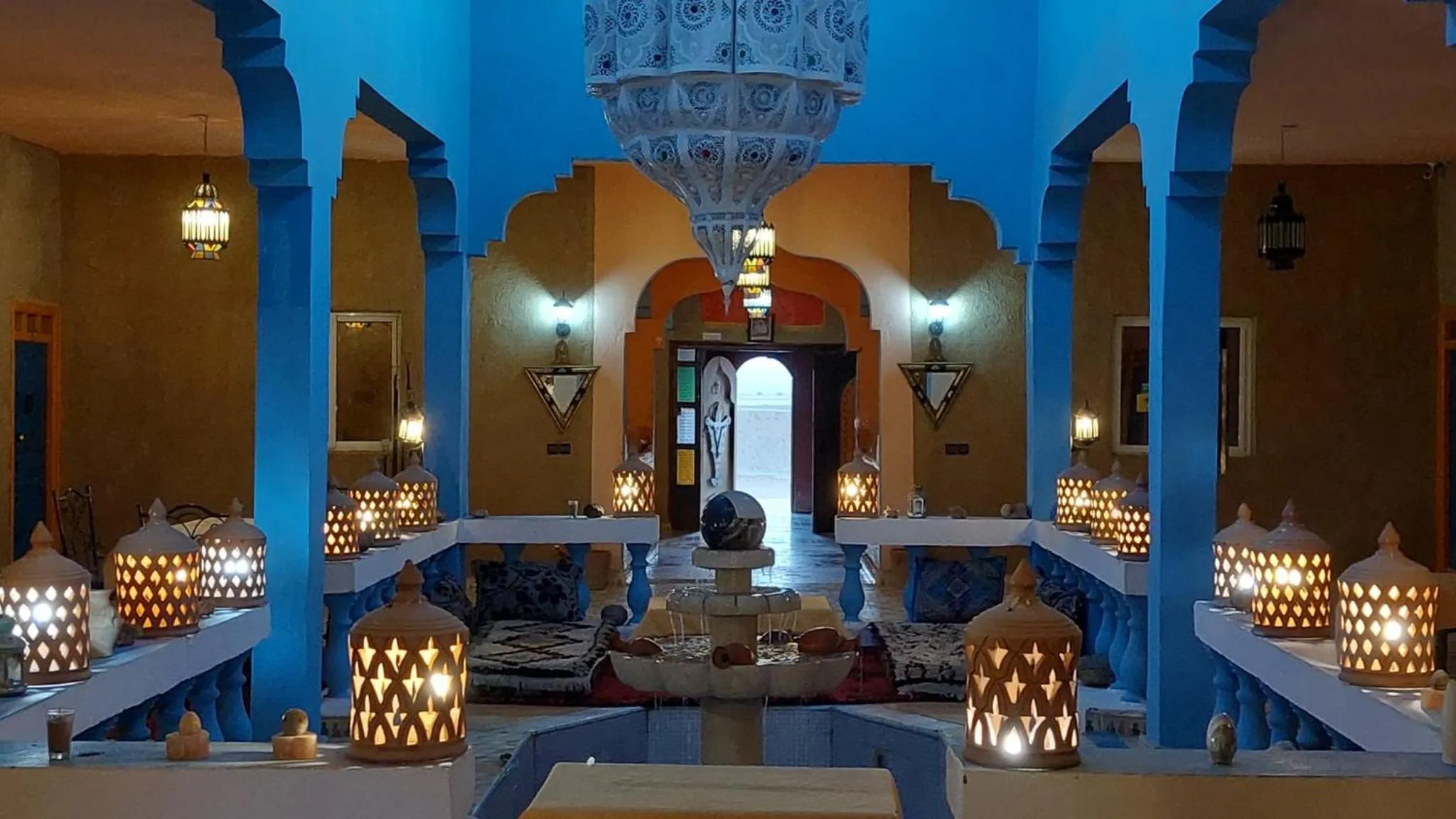 Lobby or reception in Kasbah Du Berger & Piscine