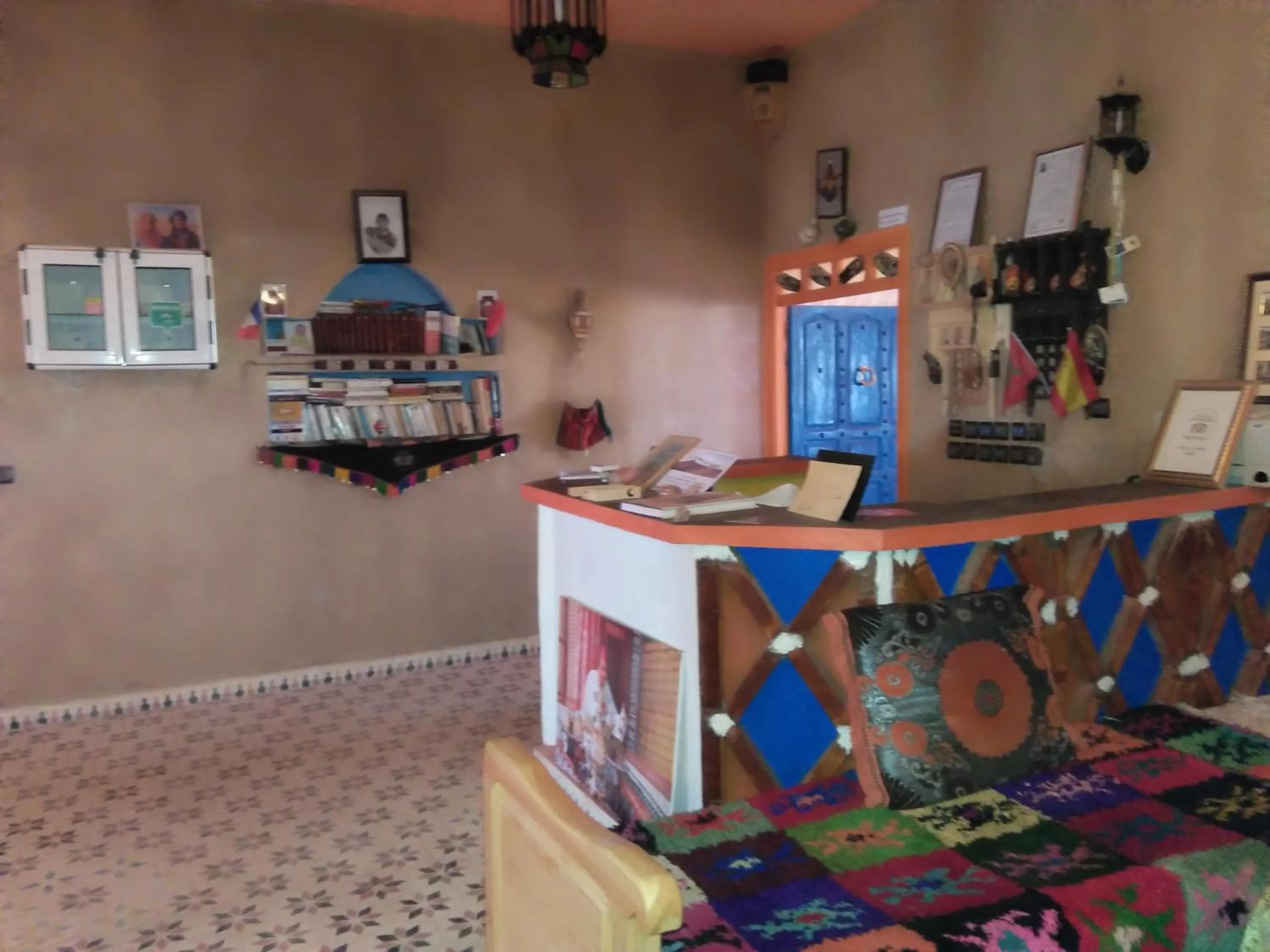 Lobby or reception in Kasbah Du Berger & Piscine