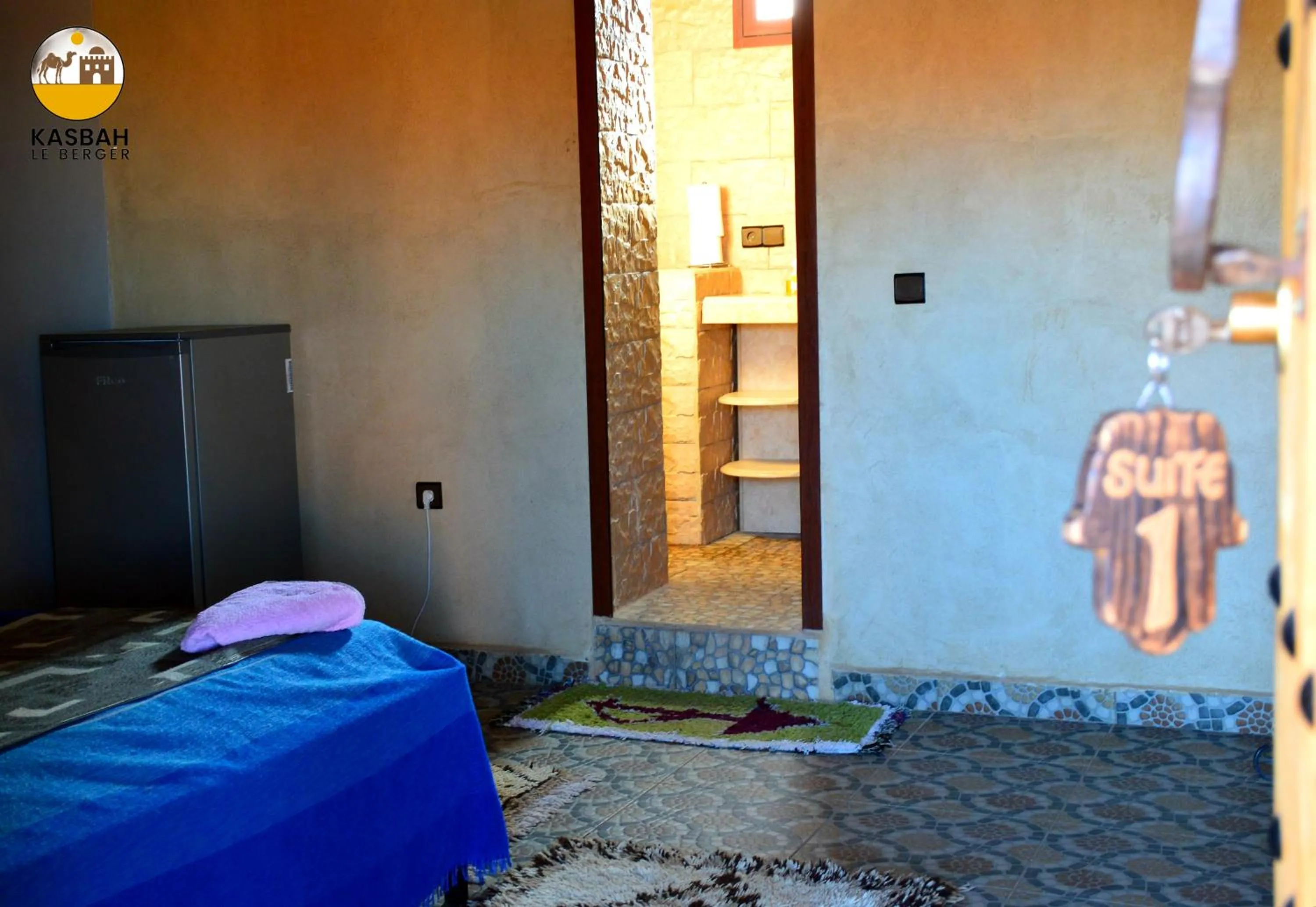 Shower in Kasbah Du Berger & Piscine