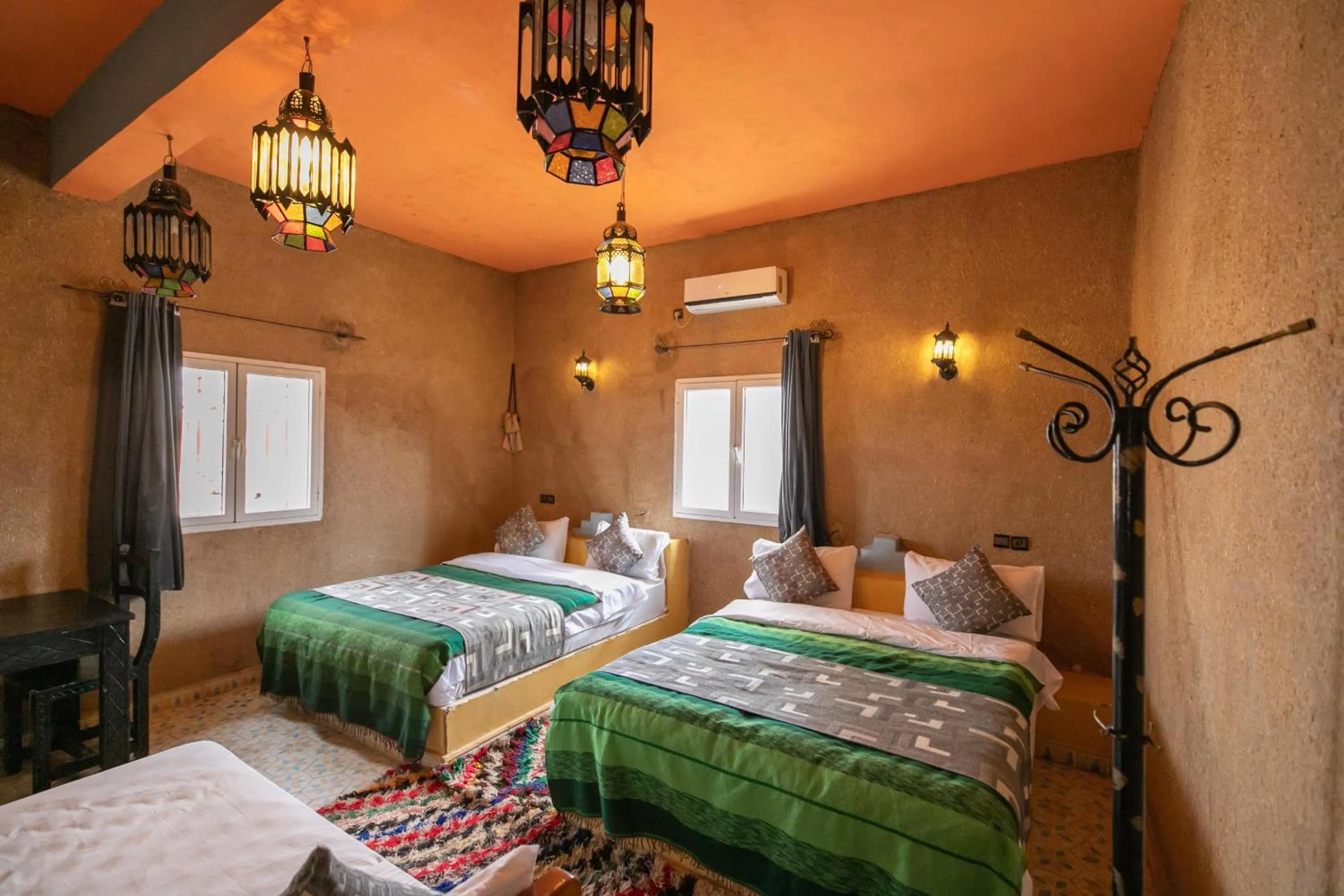 Bedroom, Bed in Kasbah Du Berger & Piscine