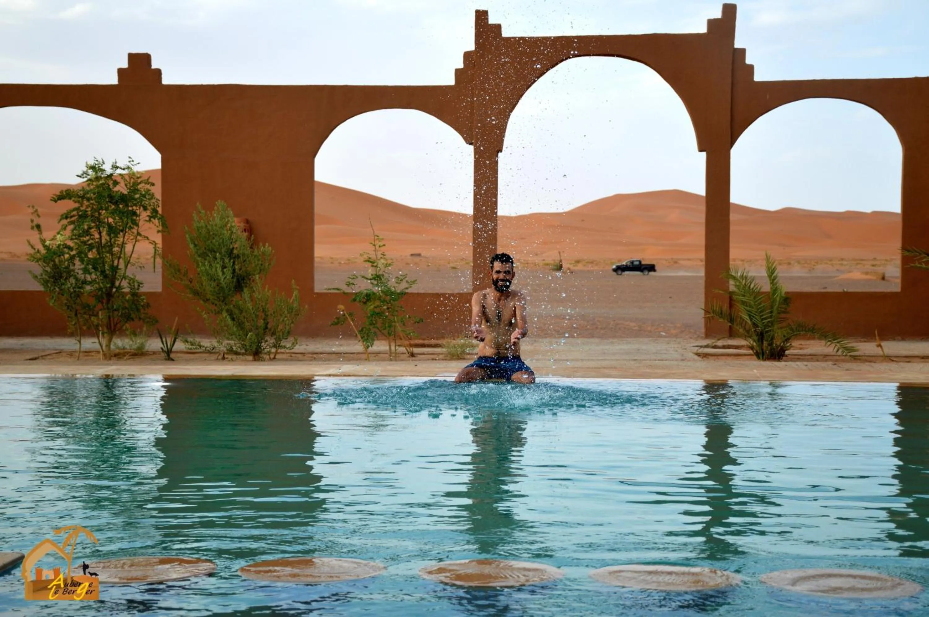 Swimming pool in Kasbah Du Berger & Piscine