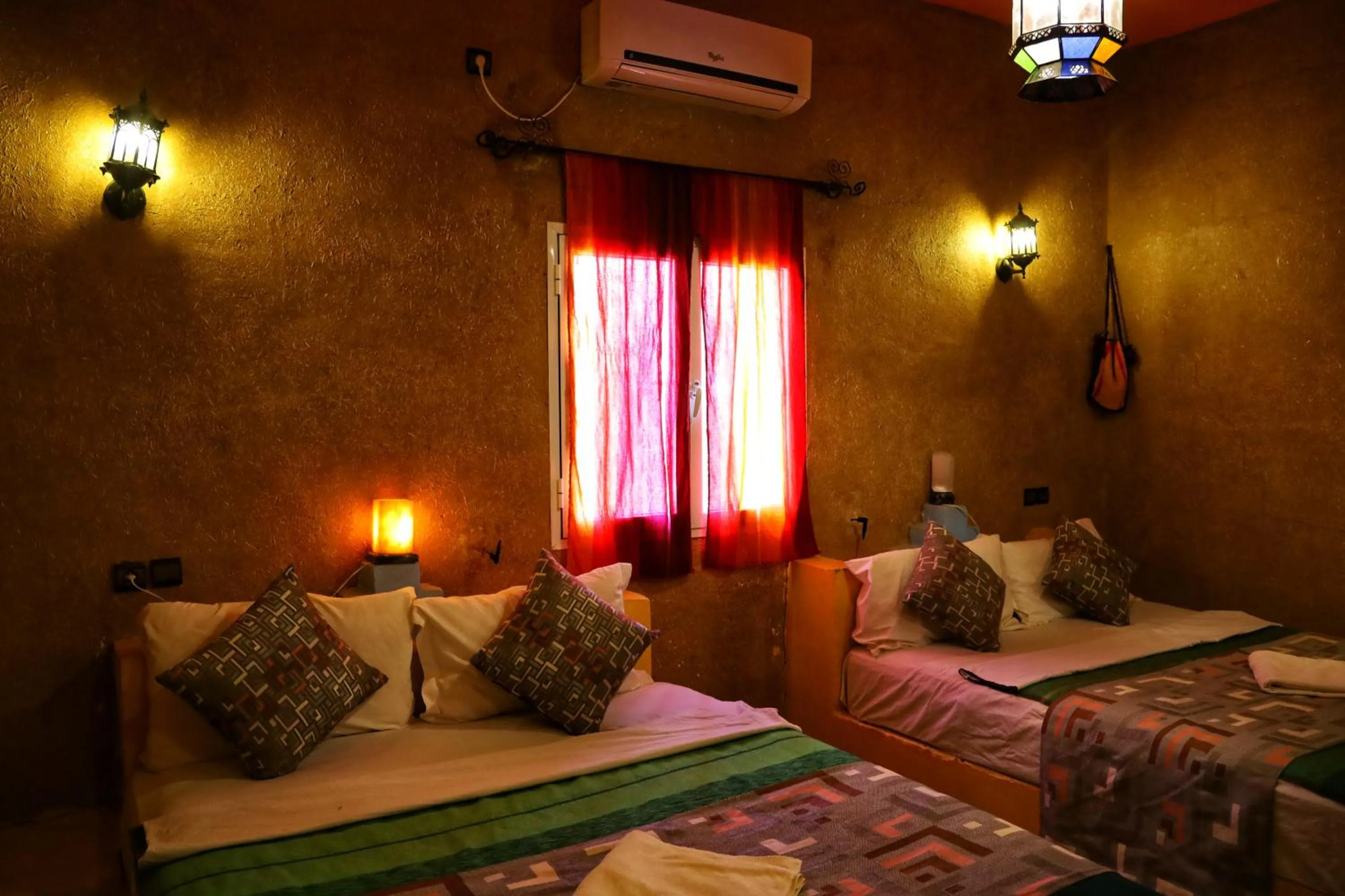 Bedroom, Bed in Kasbah Du Berger & Piscine