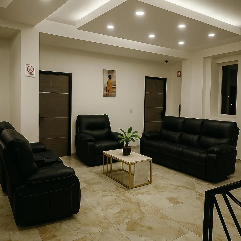 Living room in YOEL Hotel Restaurante y Centro de Negocios