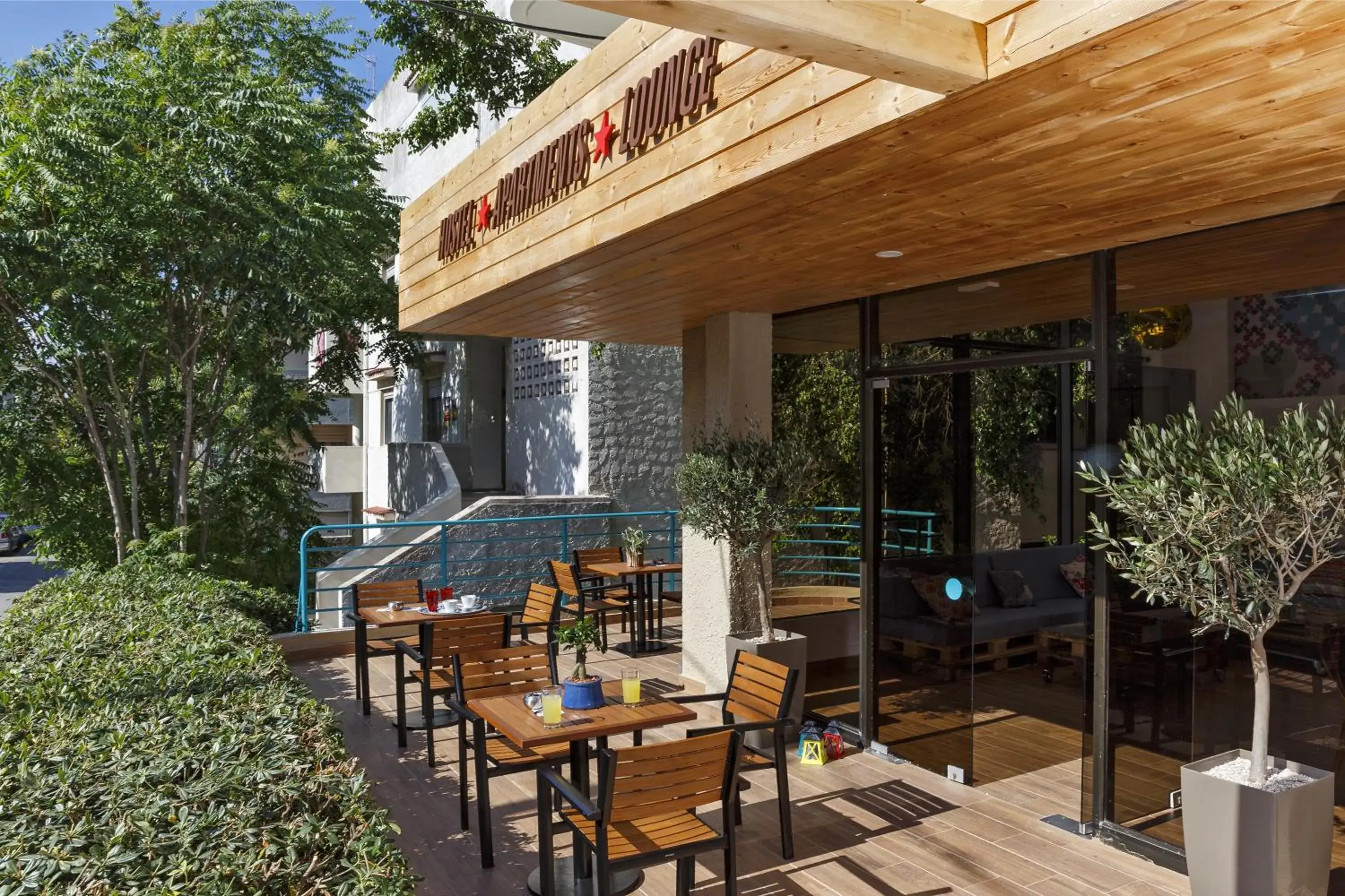 Lounge or bar in STAY Rhodes HoStel & Bar Lounge or bar in STAY Rhodes HoStel & Bar