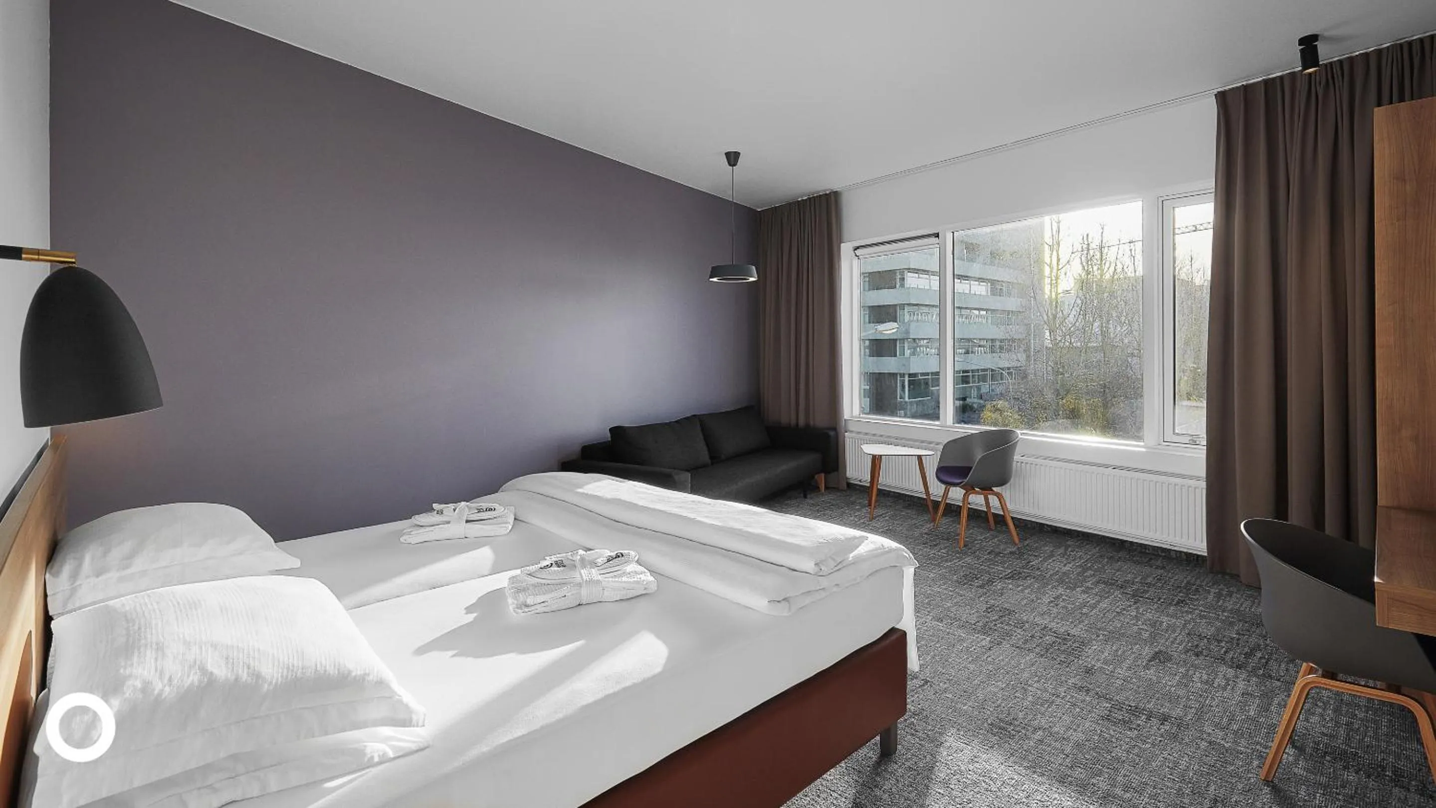 Bedroom, Bed in Midgardur by Center Hotels