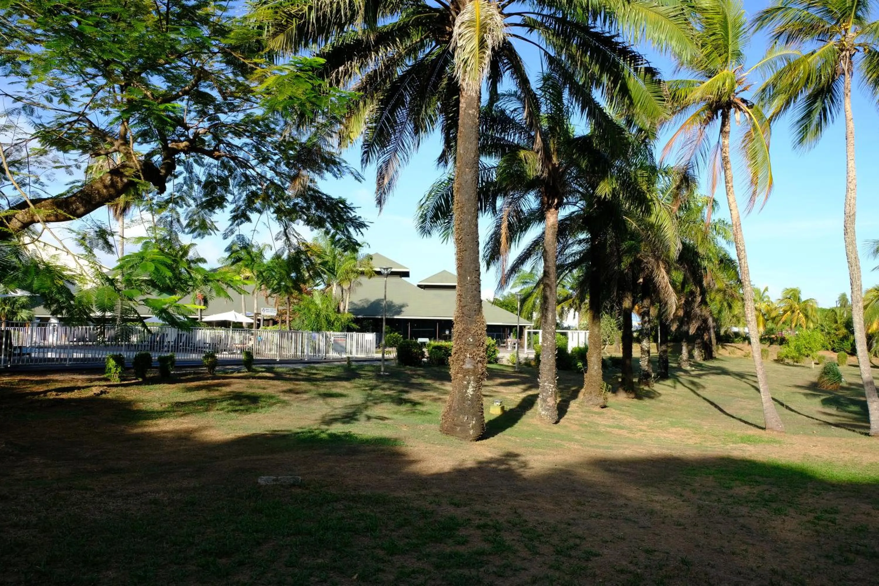 Garden view in Grand Hotel Montabo