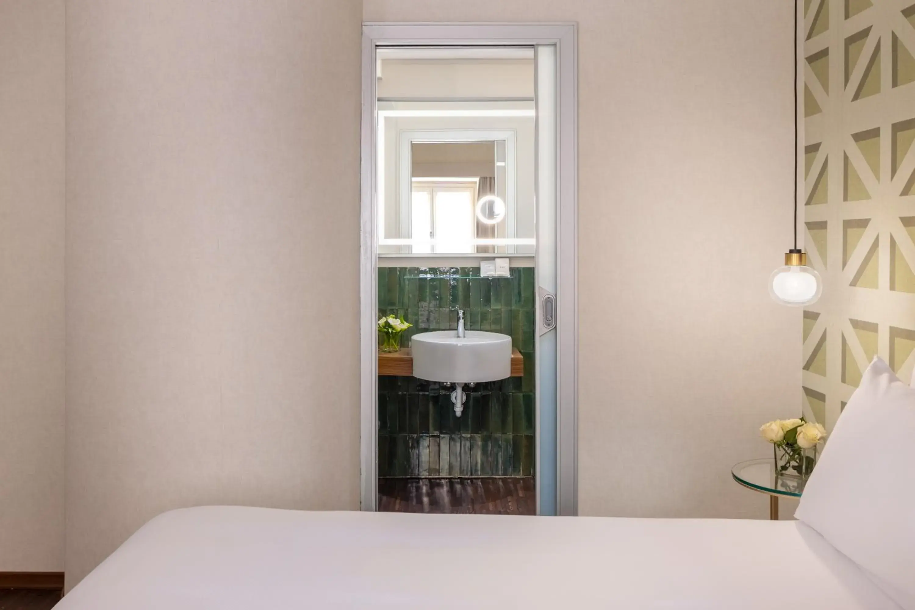 Bedroom, Bed in Hotel Art by the Spanish Steps UNA Esperienze Bedroom, Bed in Hotel Art by the Spanish Steps UNA Esperienze