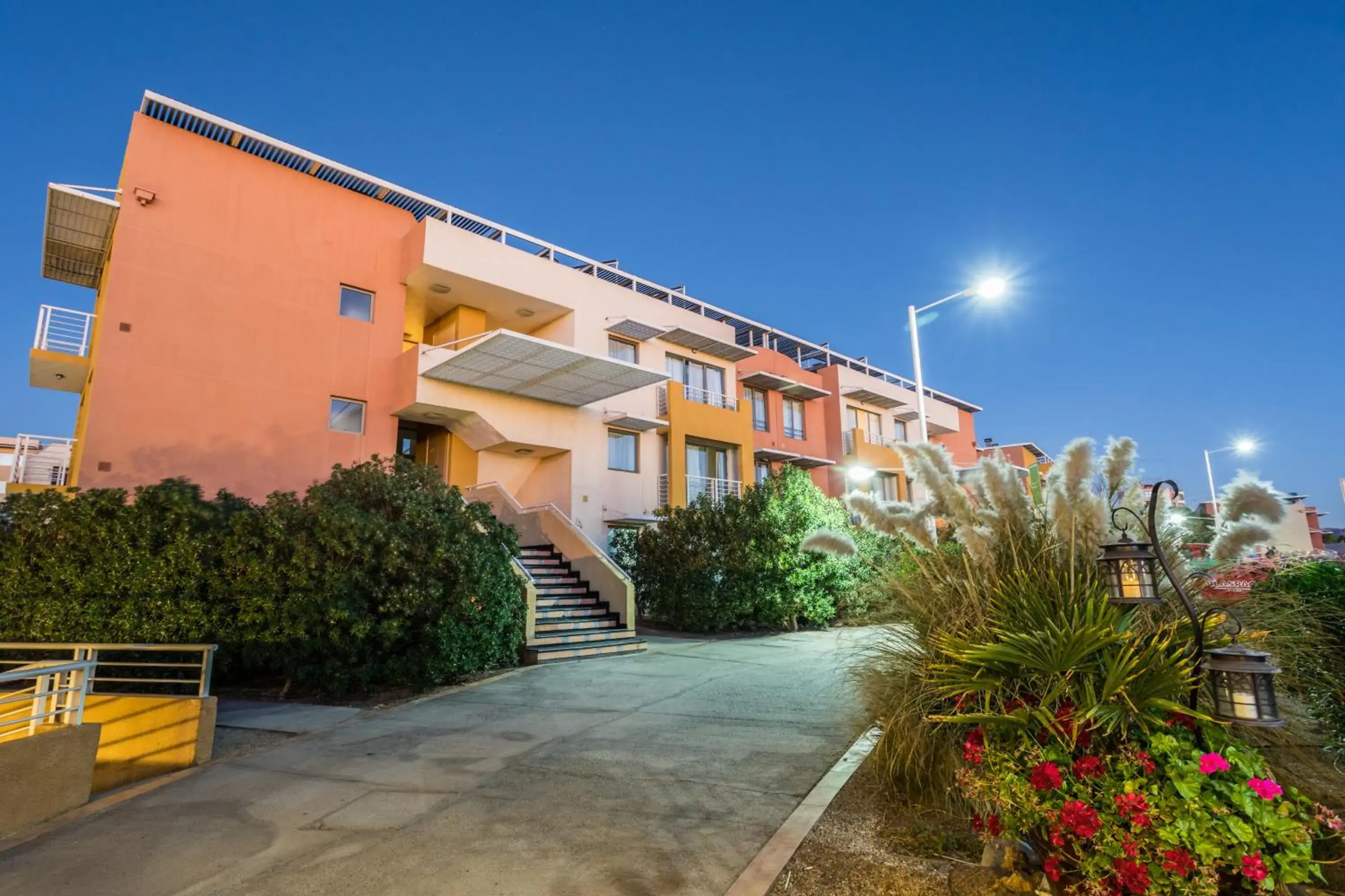 Property building in Geotel Calama Property building in Geotel Calama