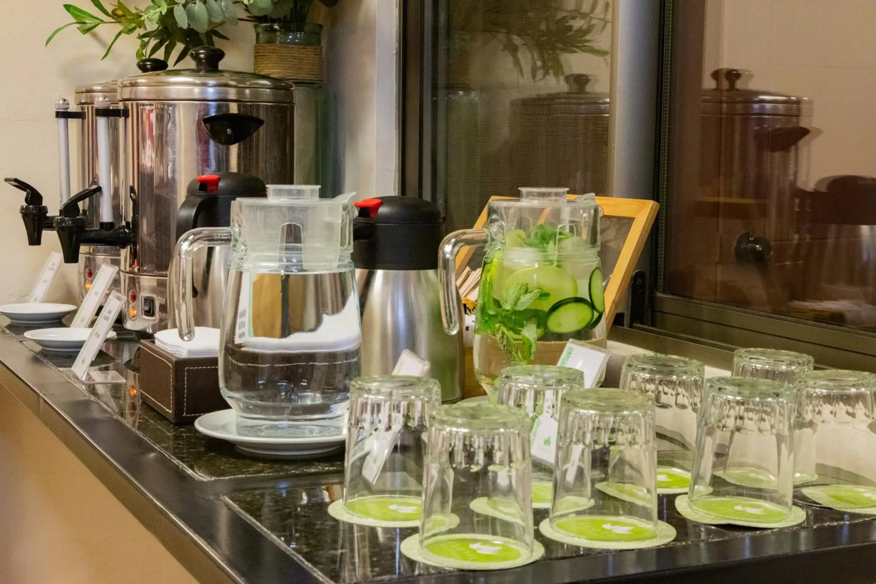 Buffet breakfast in Geotel Calama Buffet breakfast in Geotel Calama